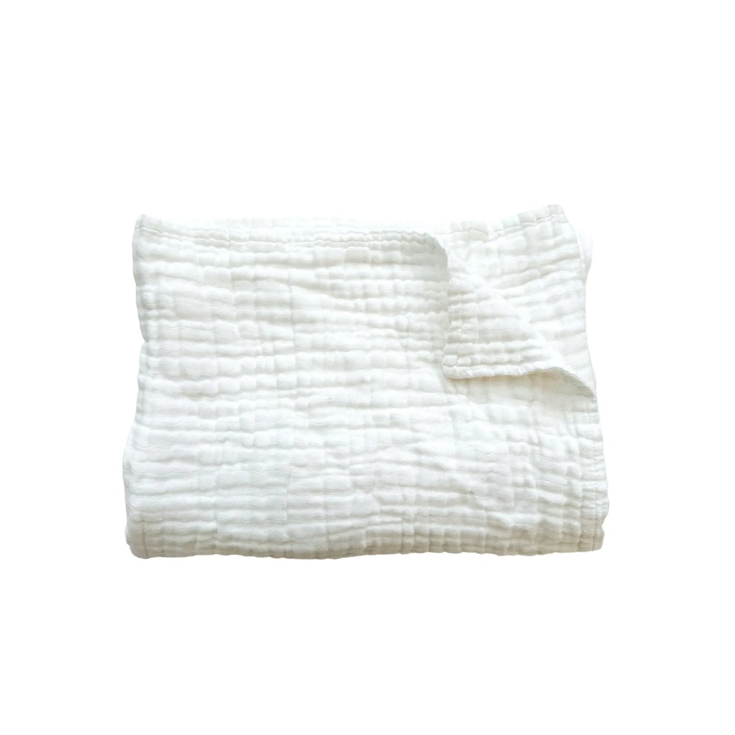 Muslin 6-Layer Blanket - White Harp Angel Boutique