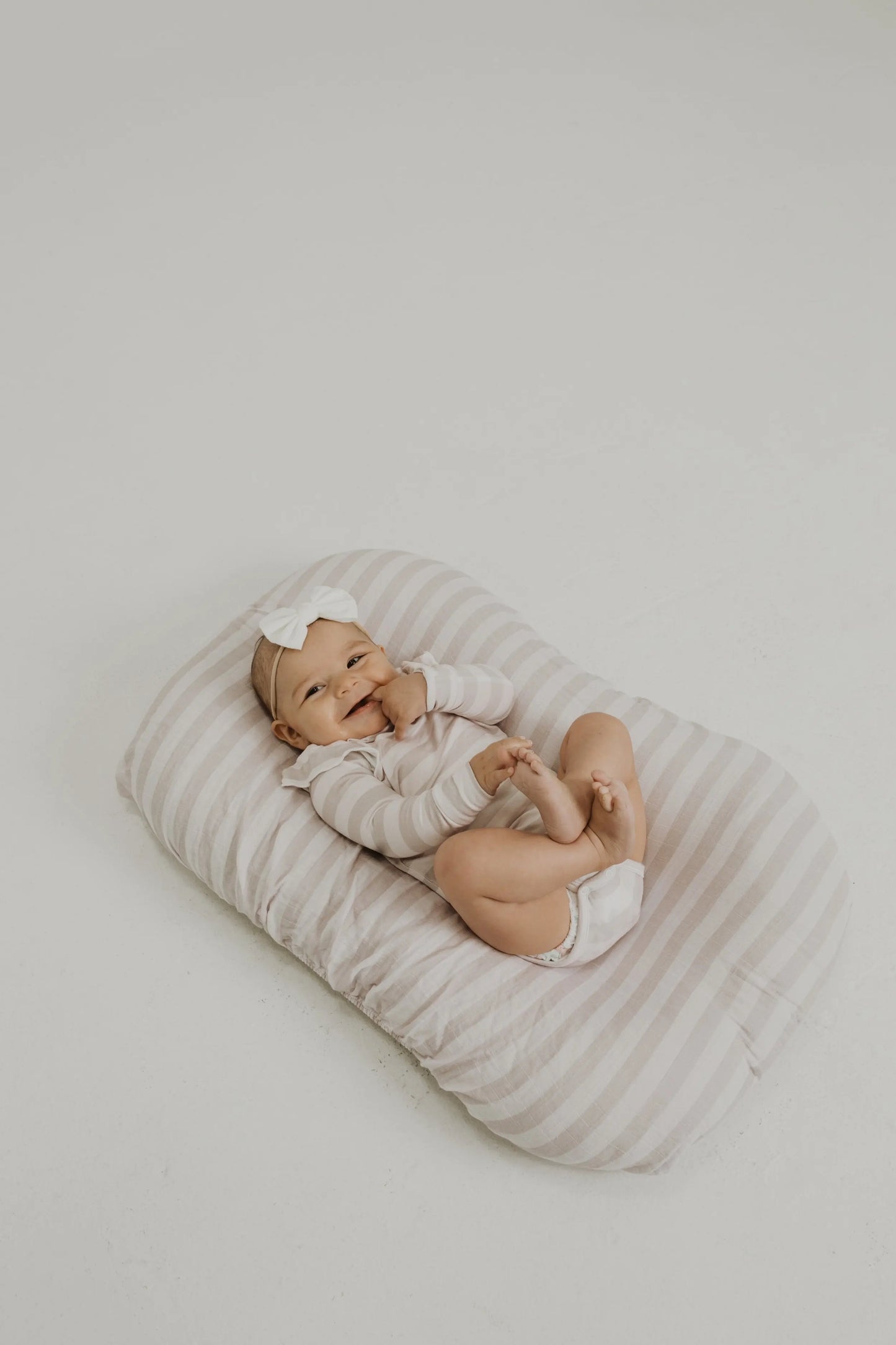 Muslin Changing Pad Cover Striped Cotton Baby Washable Charlie Lou Baby Everetts Place: Online Boutique