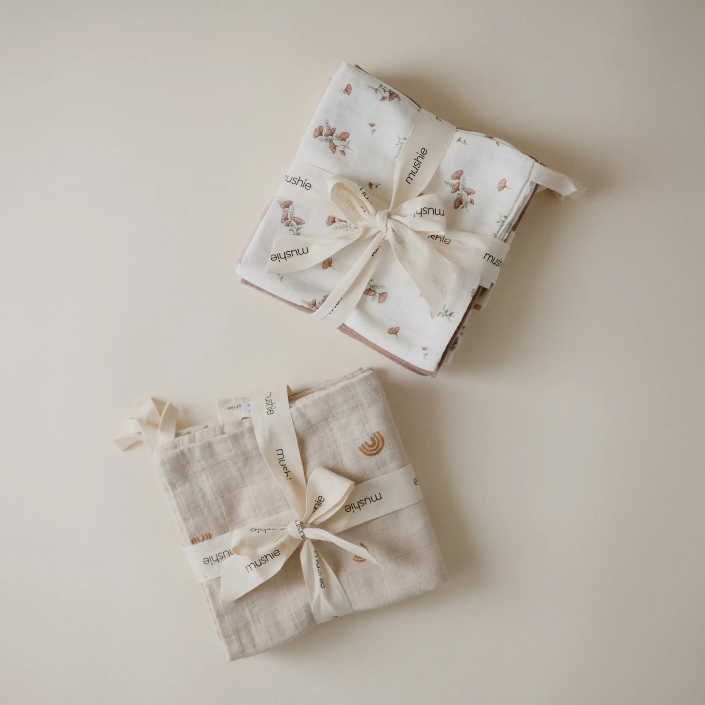 Muslin Cotton Washcloths Made of 100 Percent Organic Cotton Mushie Everetts Place: Online Boutique