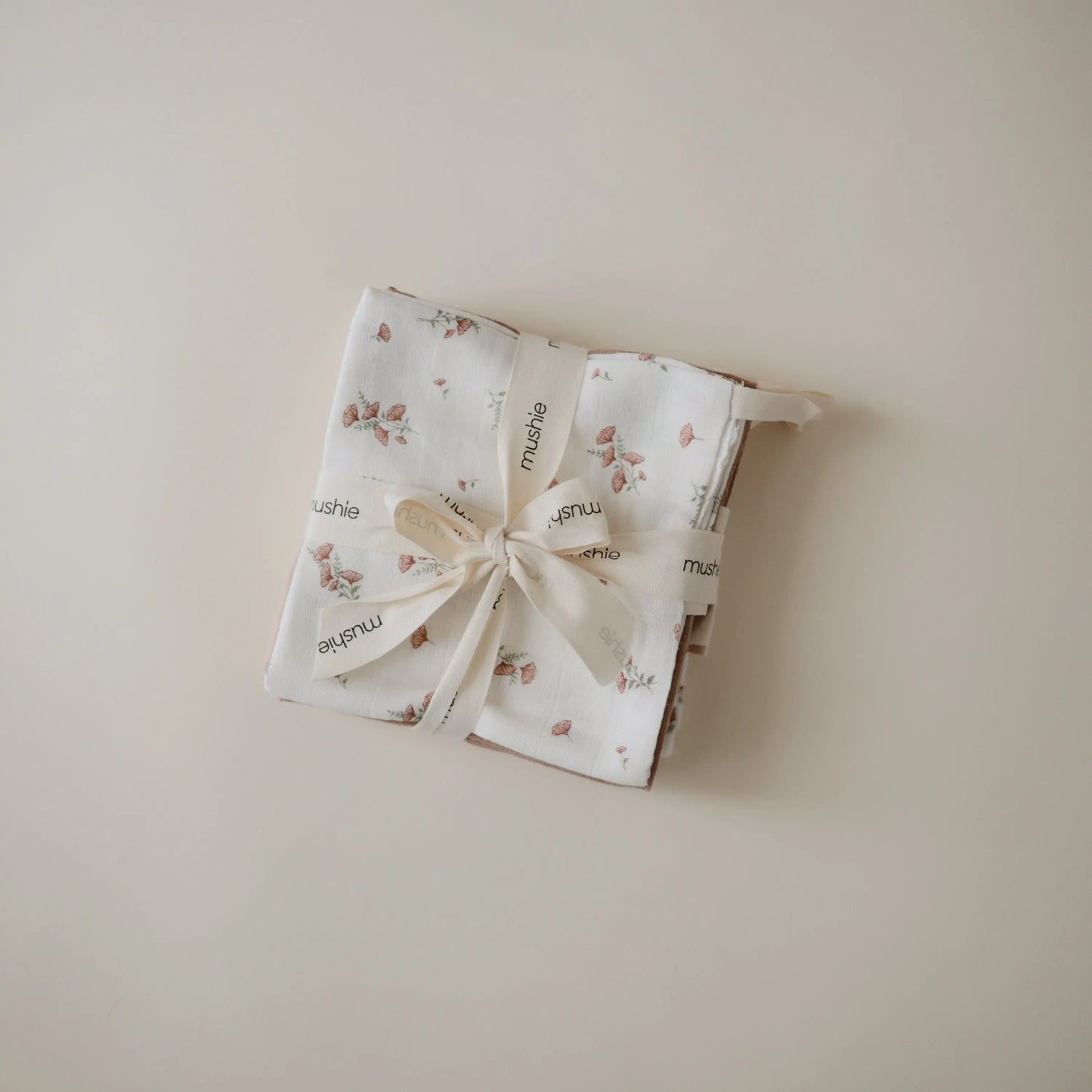 Muslin Cotton Washcloths Made of 100 Percent Organic Cotton Mushie Everetts Place: Online Boutique