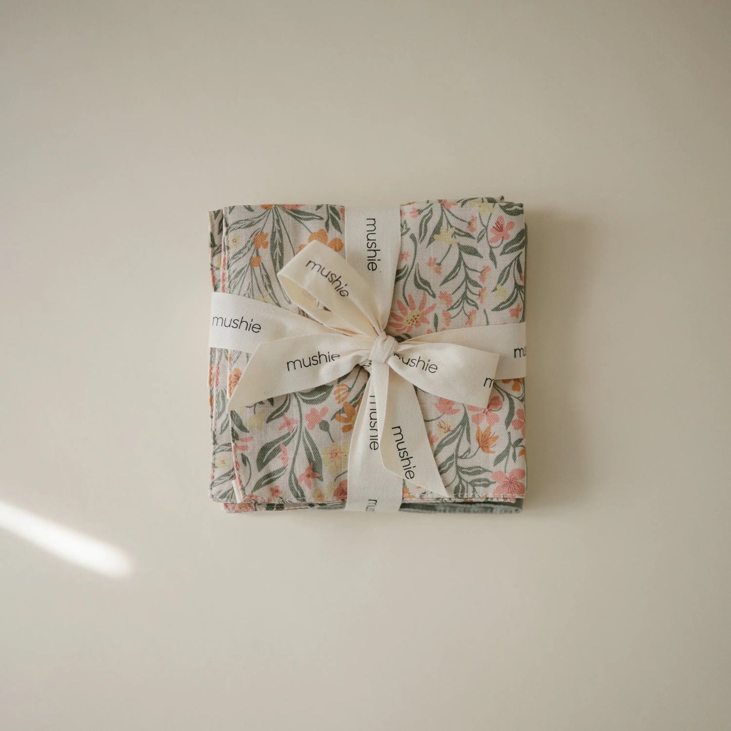 Muslin Cotton Washcloths Made of 100 Percent Organic Cotton Mushie Everetts Place: Online Boutique
