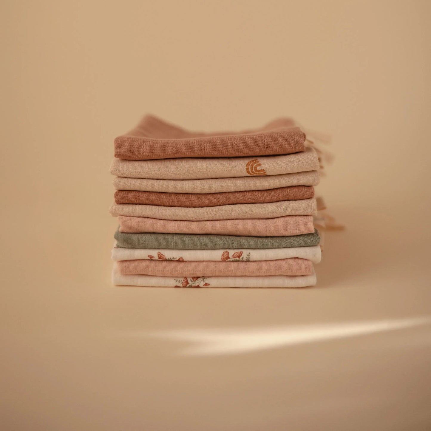 Muslin Cotton Washcloths Made of 100 Percent Organic Cotton Mushie Everetts Place: Online Boutique