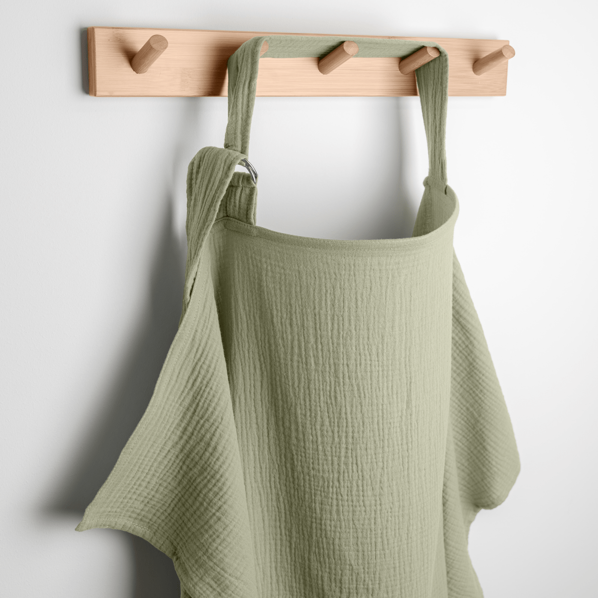 Comfy Cubs Muslin Nursing Cover Sage Hoop for Baby Comfort and Privacy - Everetts Place Boutique -