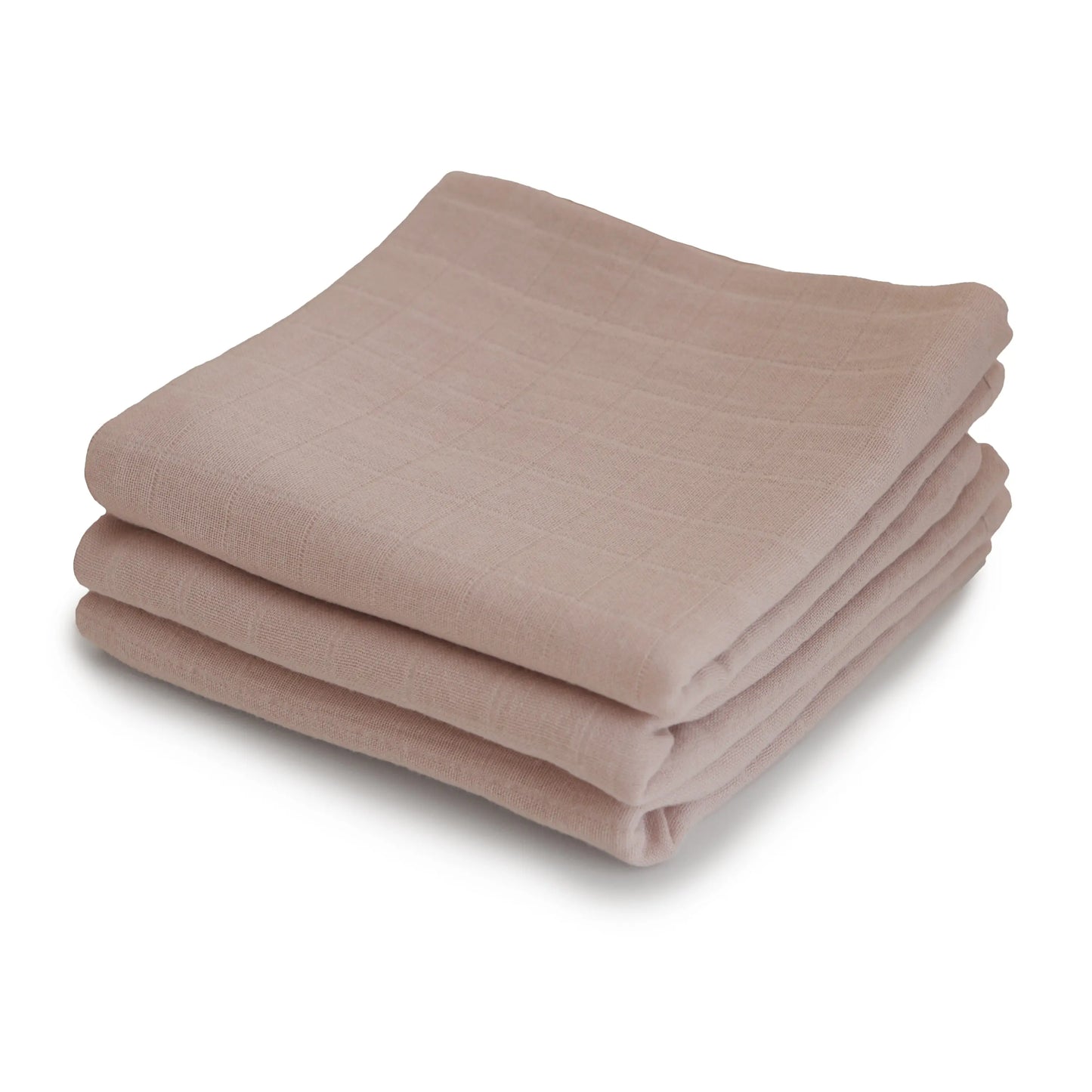 Organic Cotton Muslin Cloths 3 Pack Extra Soft Versatile Nursery Essentials Mushie