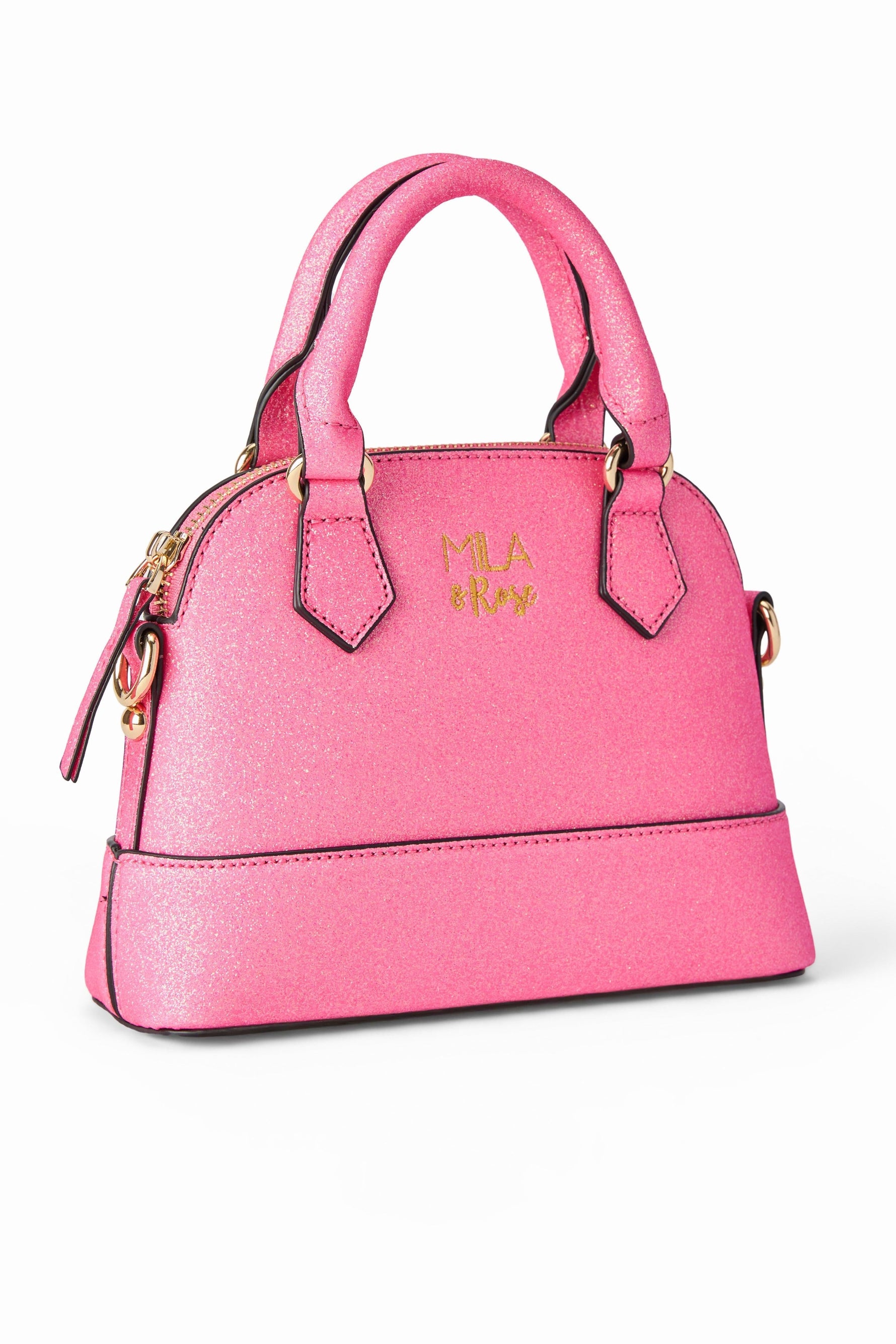 Neon Pink Glitter Crossbody Purse For Girls Kids Bag Mila & Rose ® Everetts Place: Online Boutique