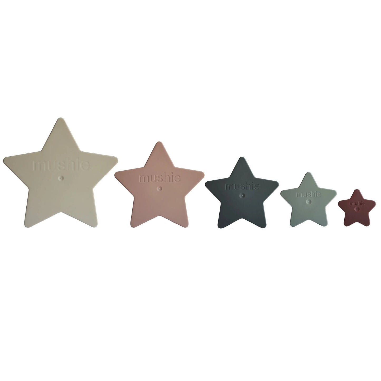 Nesting Stars Toy Set for Kids Aged 10 Months to 3 Years Mushie Everetts Place: Online Boutique