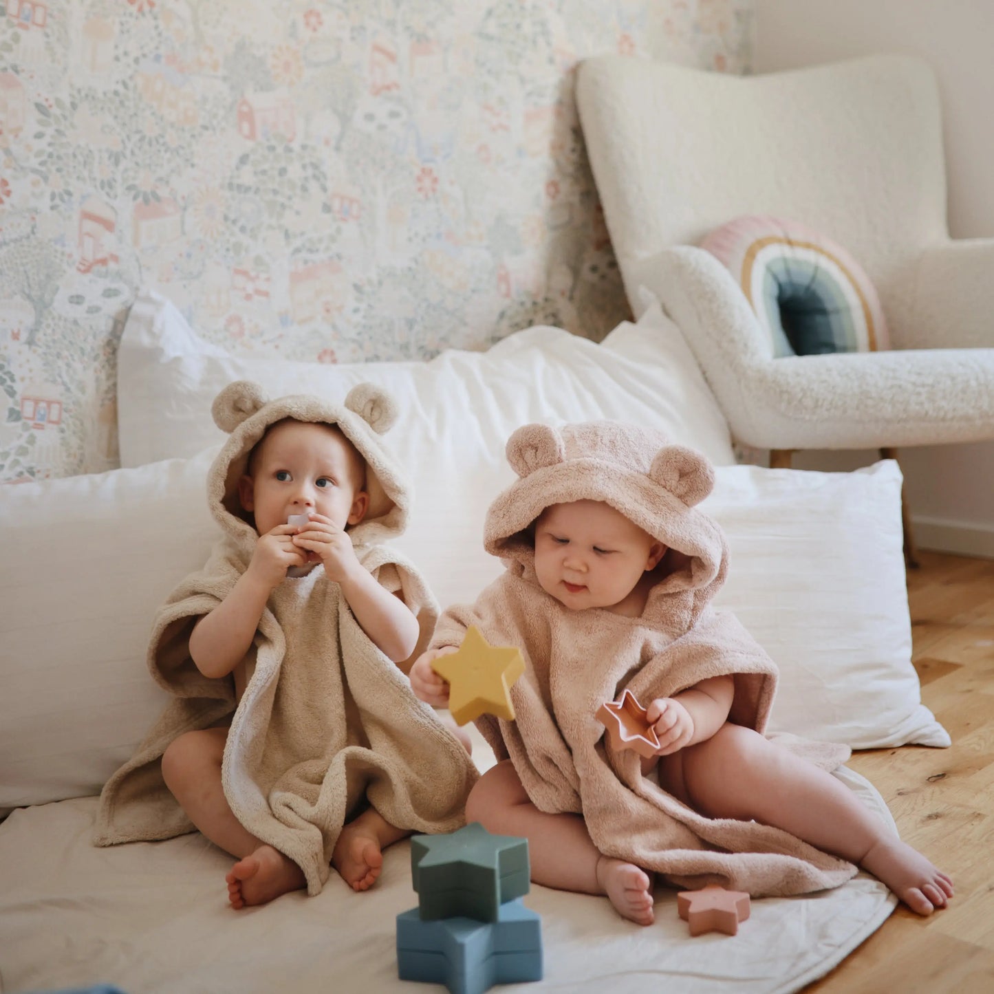 Nesting Stars Toy Set for Kids Aged 10 Months to 3 Years Mushie Everetts Place: Online Boutique