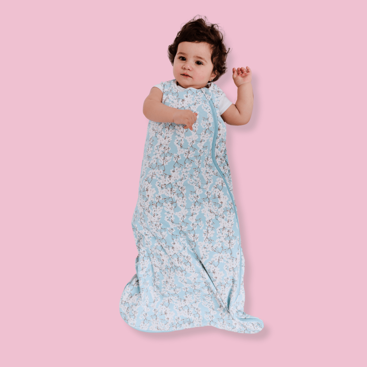 Norani Baby Norani Baby One And Done Sleep Sack Cherry Blossoms - Everetts Place Boutique -