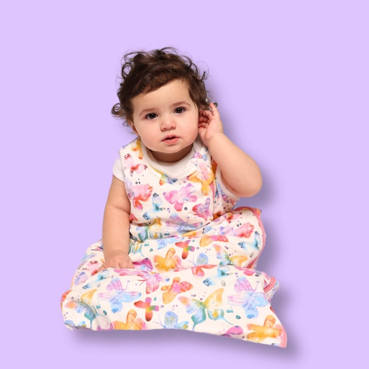 Norani Baby One And Done Sleep Sack Butterflies All Season Baby - Everetts Place Boutique -