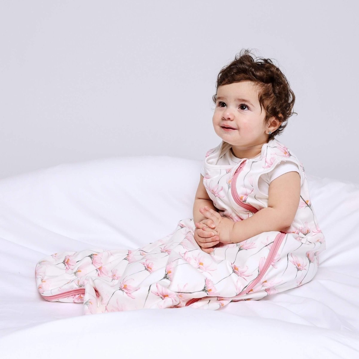 Norani Baby One And Done Sleep Sack Pink Petals Norani Baby All Season - Everetts Place Boutique -
