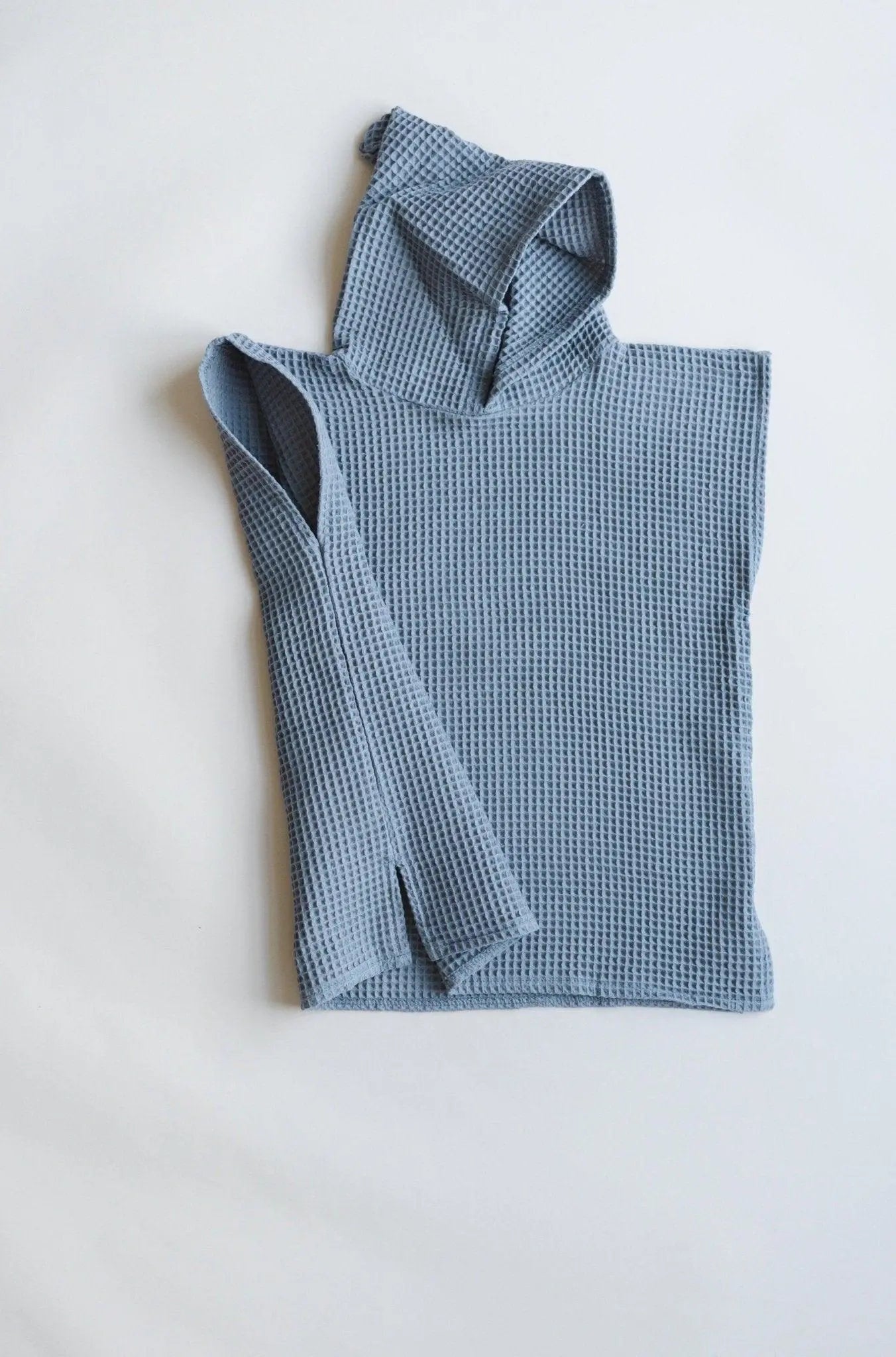 Little Joy Co. Organic Cotton Kids Waffle Beach Towel Poncho More Colors - Apparel & Accessories > Clothing > Baby & Toddler Clothing > Baby & Toddler Swimwear > Cover Ups
