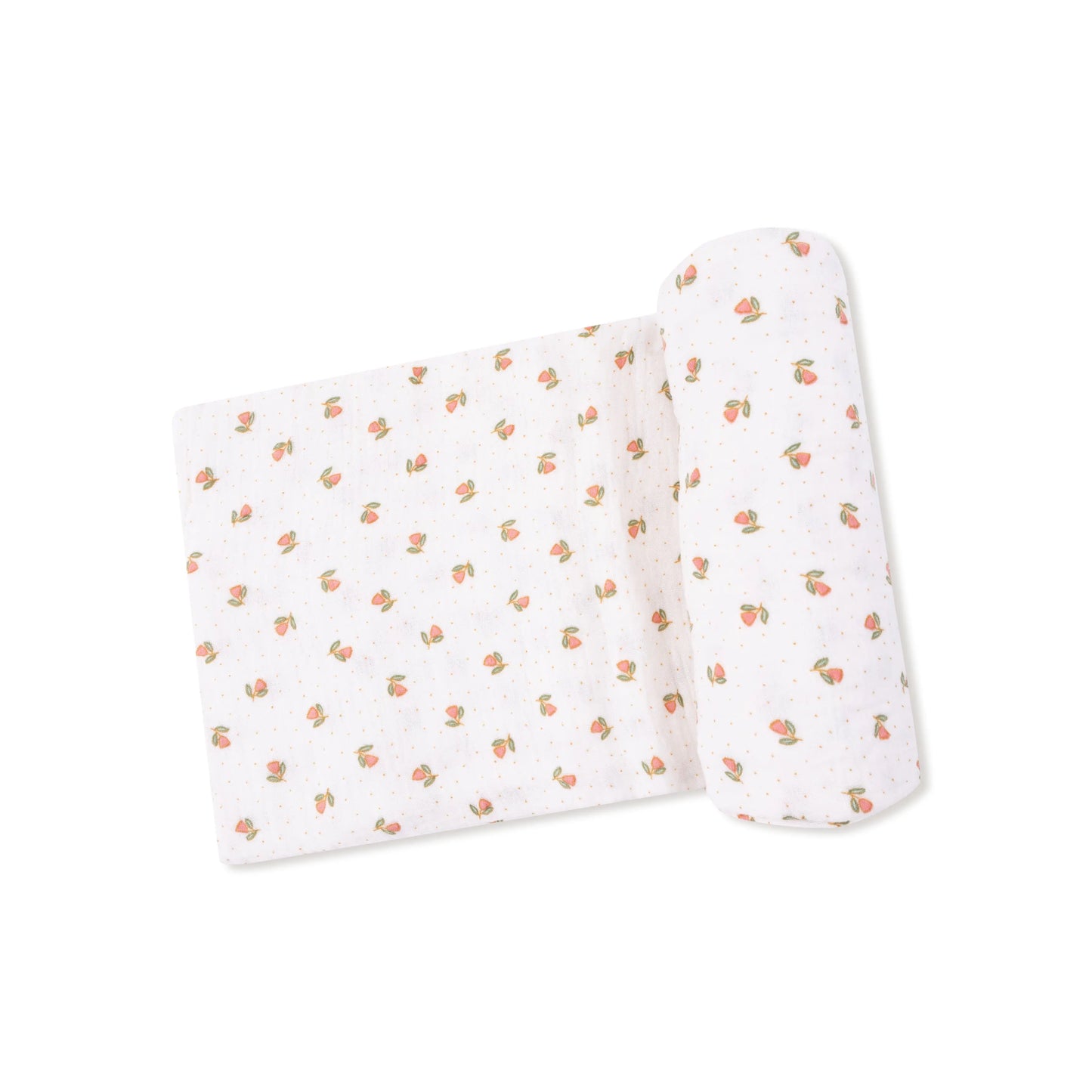 Organic Cotton Muslin Swaddle Blanket 47x47 Inches Baby Angel Dear Everetts Place: Online Boutique