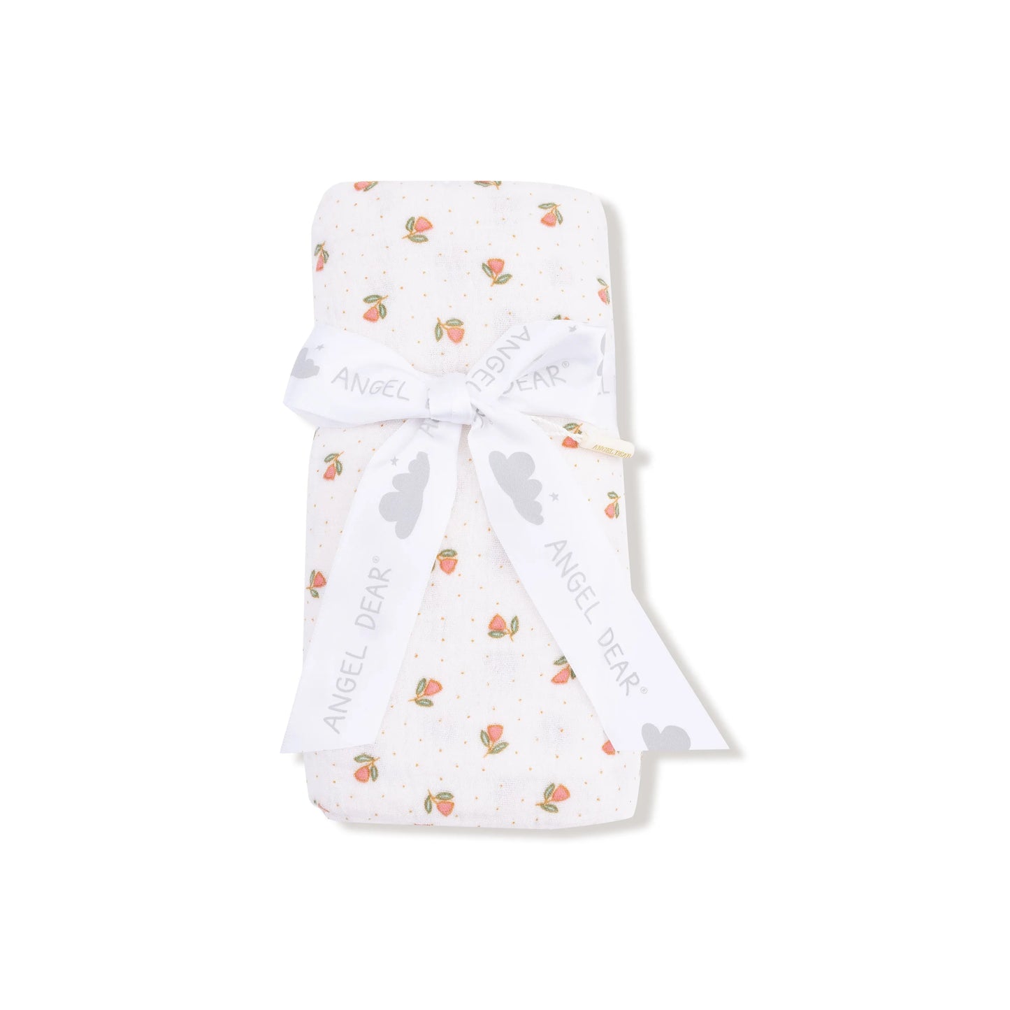 Organic Cotton Muslin Swaddle Blanket 47x47 Inches Baby Angel Dear Everetts Place: Online Boutique