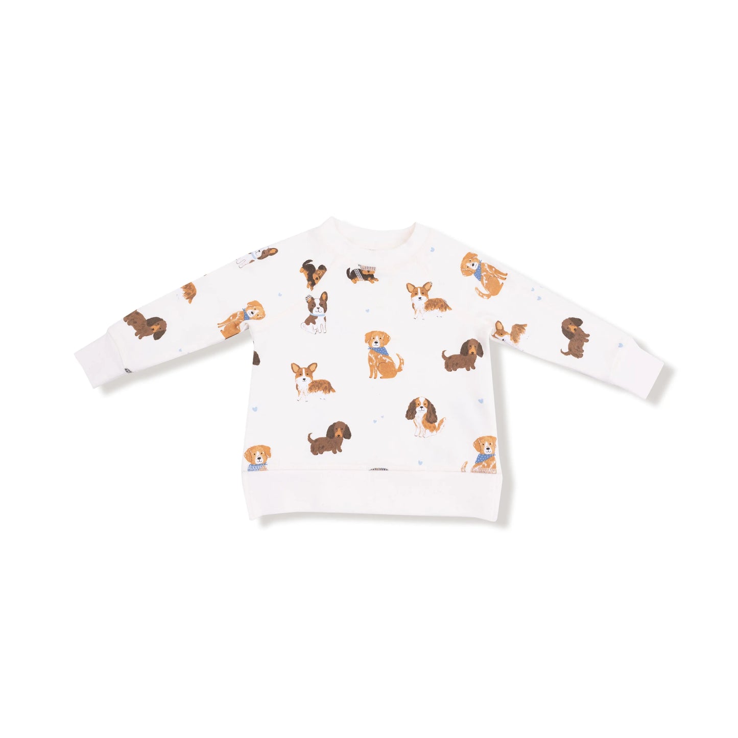 Organic Cotton Raglan Sweatshirt And Jogger Set For Kids Angel Dear Everetts Place: Online Boutique