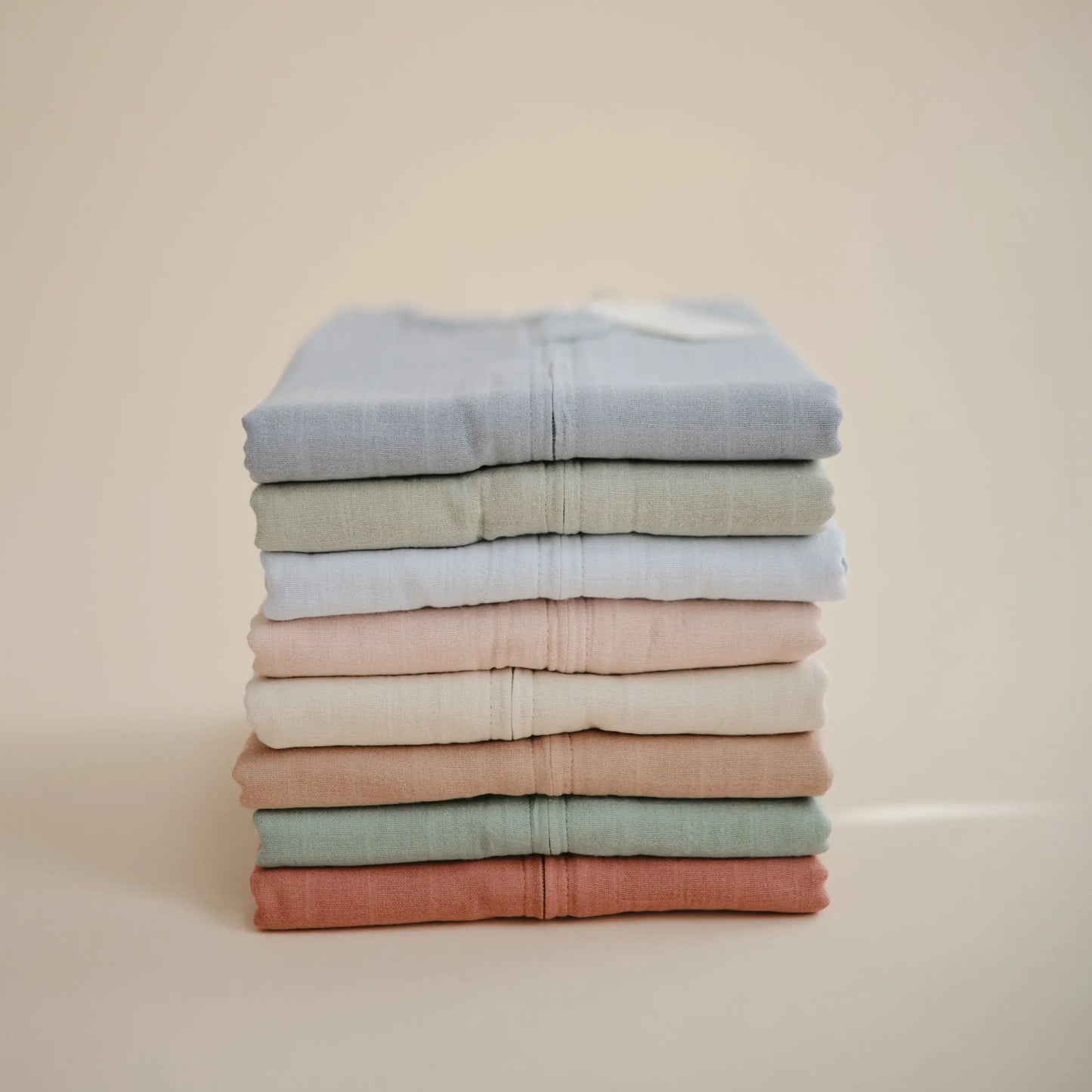 Organic Cotton Sleep Bag for Babies Lightweight Breathable Muslin Design with Two-Way Zipper Sleeveless Full Body Coverage Mushie Everetts Place: Online Boutique