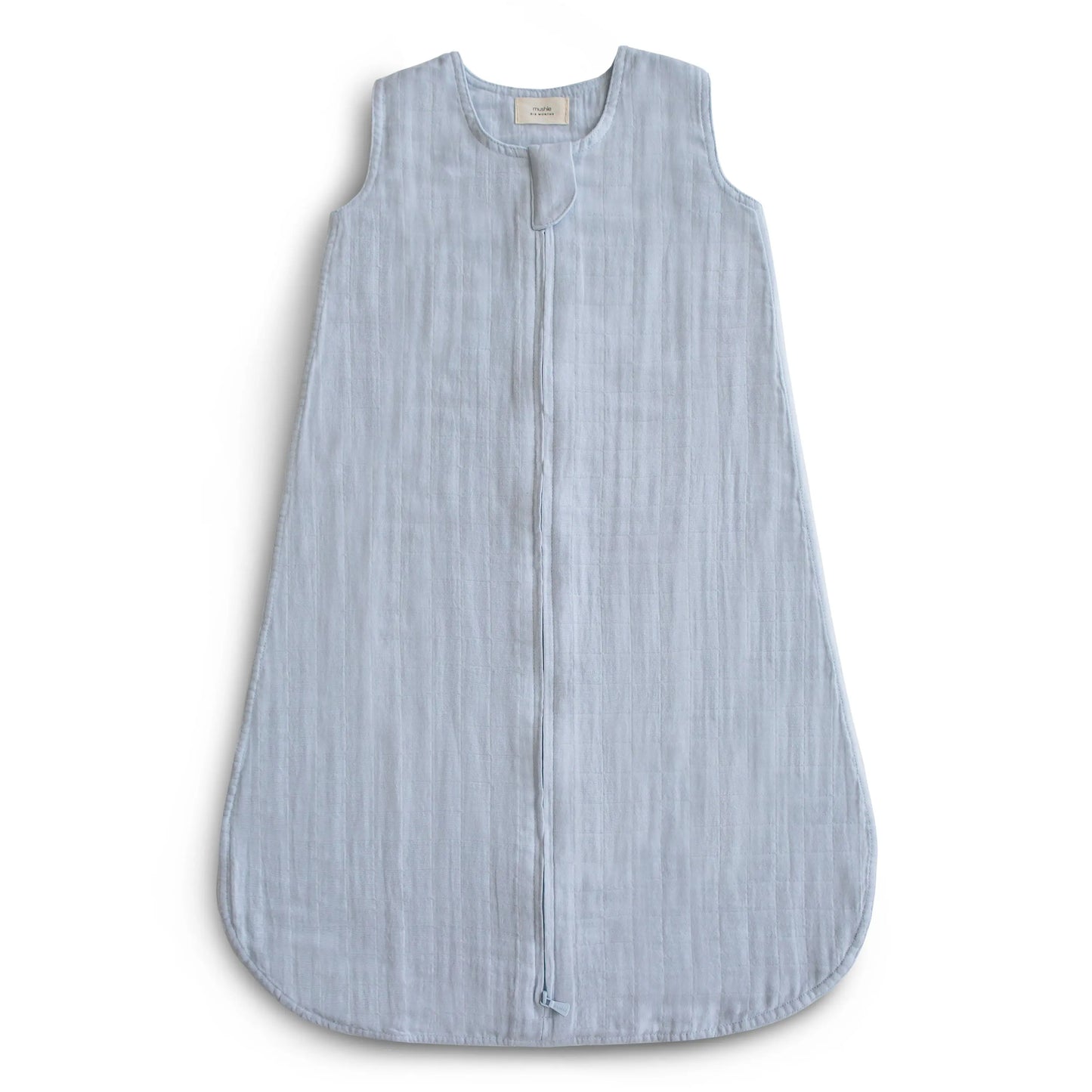 Organic Cotton Sleep Bag for Babies Lightweight Breathable Muslin Design with Two-Way Zipper Sleeveless Full Body Coverage Mushie Everetts Place: Online Boutique 39.99