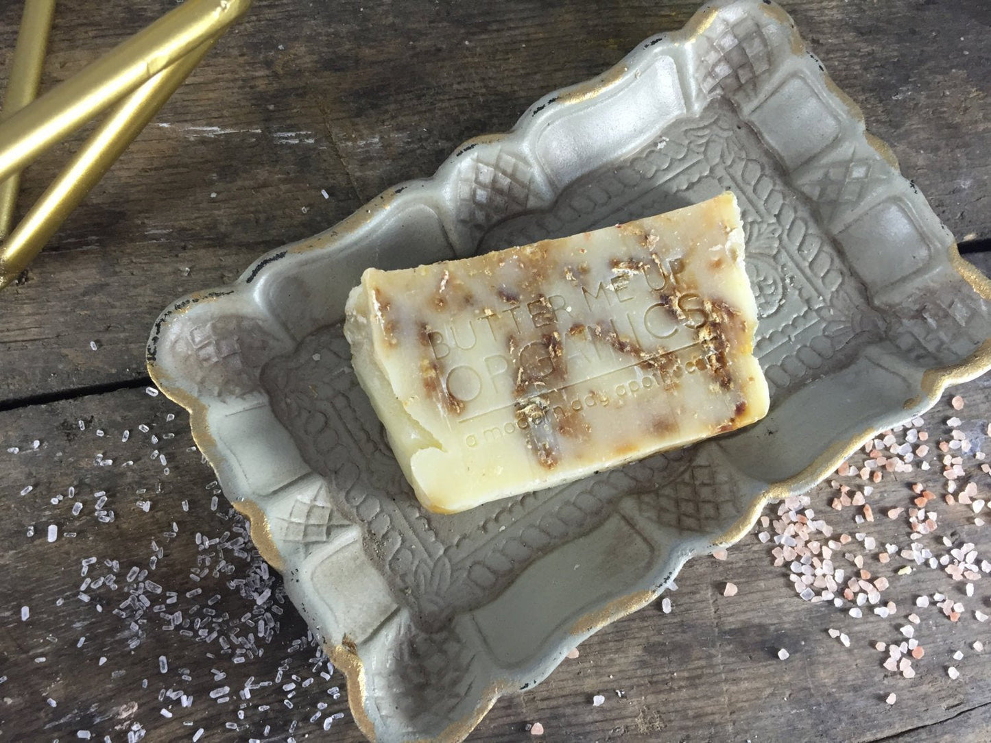 Organic Oat and Honey Soap Bar for Nourishing and Moisturizing Skin Butter Me Up Organics Everetts Place: Online Boutique