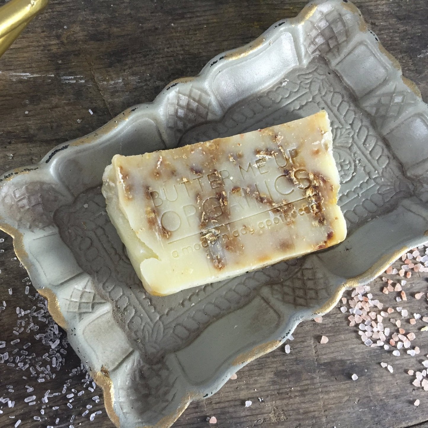 Organic Oat and Honey Soap Bar for Nourishing and Moisturizing Skin Butter Me Up Organics Everetts Place: Online Boutique