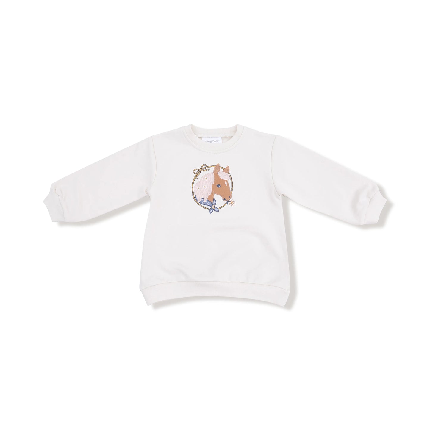 Angel Dear Oversized Puff Sleeve Sweatshirt And Legging Set Horse Head - Apparel & Accessories > Clothing > Baby & Toddler Clothing > Baby & Toddler Outfits 814A
