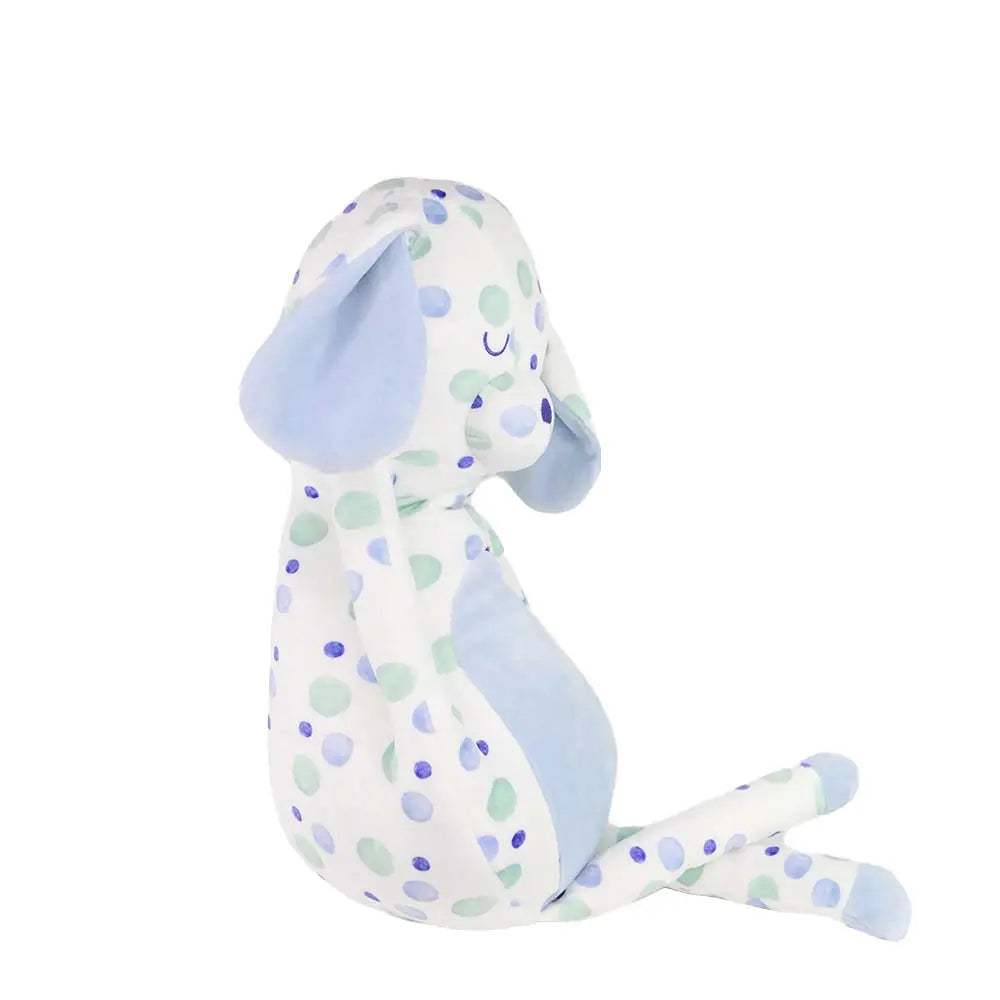 Oxford Puppy Blue Super Soft Plush Snuggle Buddy 15 Inch Goosewaddle® | Newborn Baby Blankets Toys Teethers Bibs & More