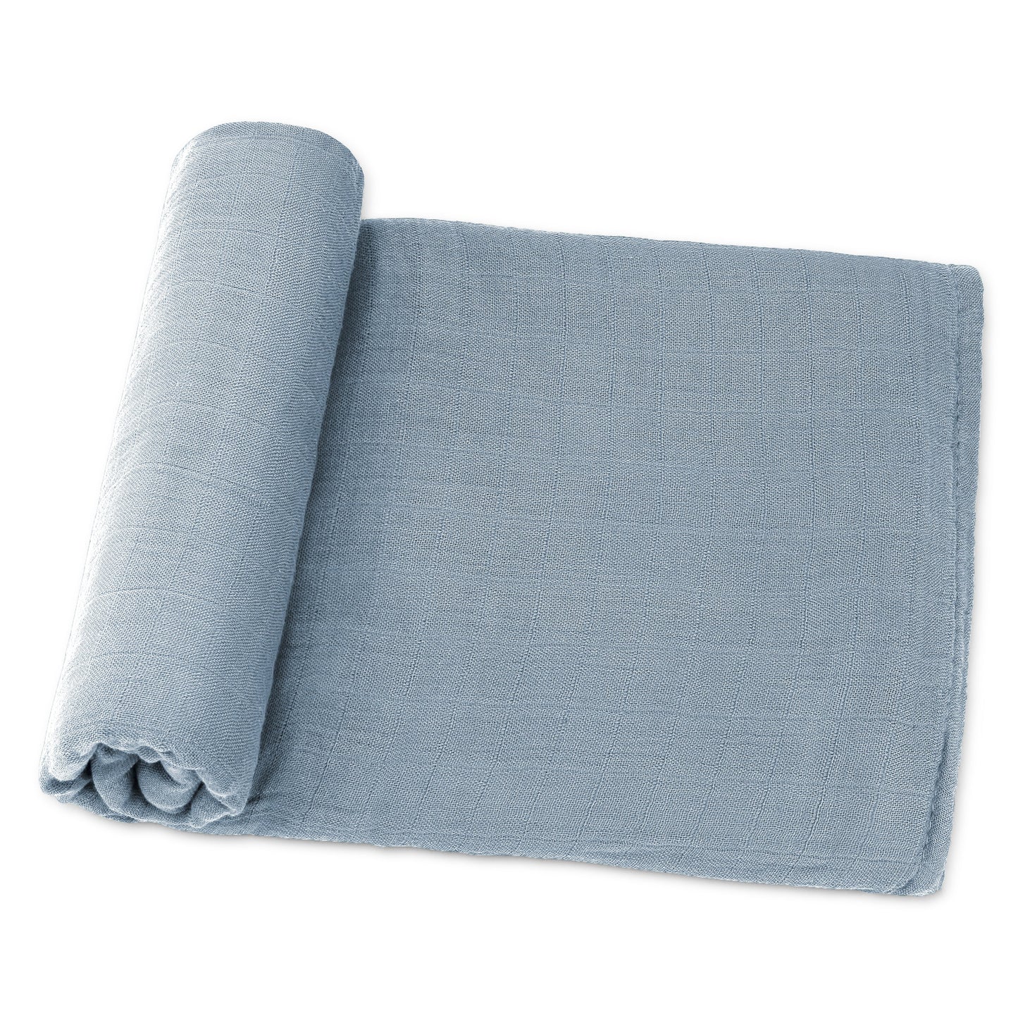 Muslin Swaddle Blanket Pacific Blue Multipurpose Baby 1 Pack Comfy Cubs Everetts Place: Online Boutique