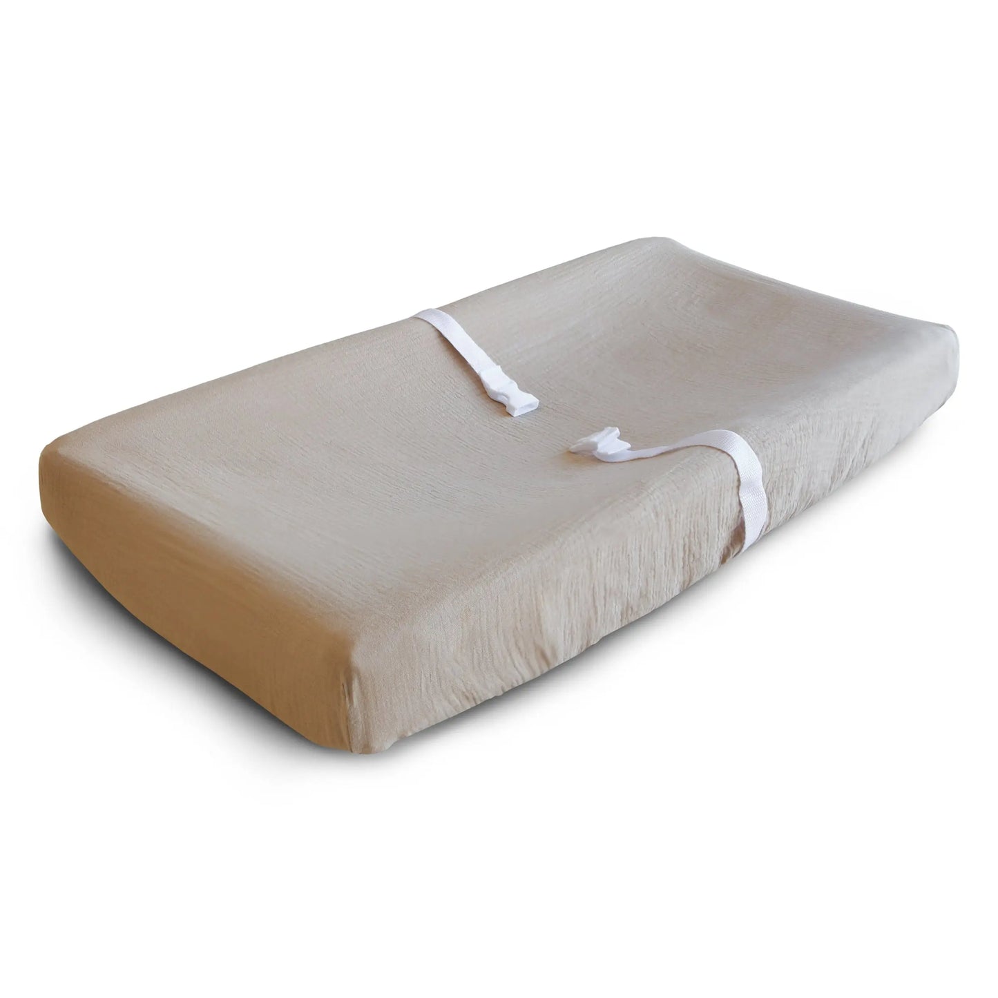 Extra Soft Muslin Changing Pad Cover 100 Percent Cotton Breathable and Cozy Design Mushie