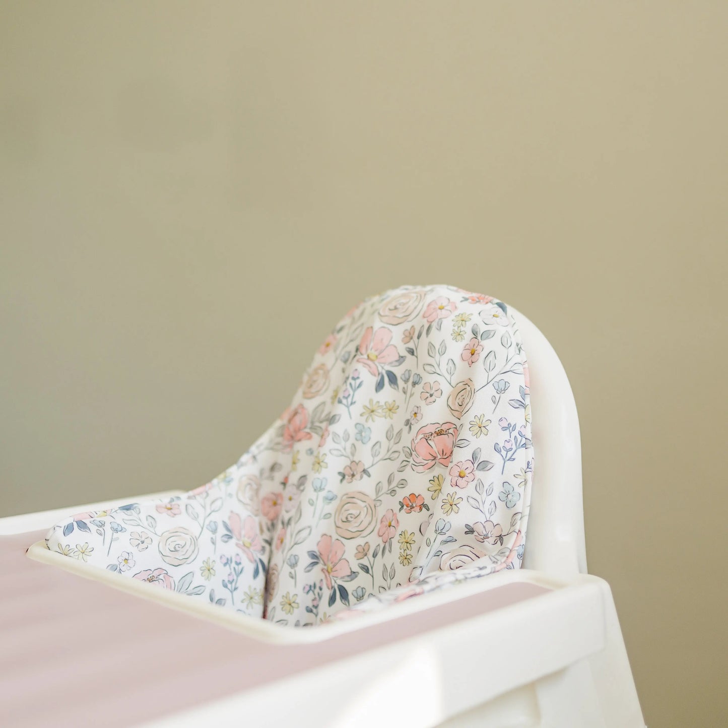 Pastel Floral Ikea Antilop Cushion Cover White Wipeable Little Joy Co. Everetts Place: Online Boutique
