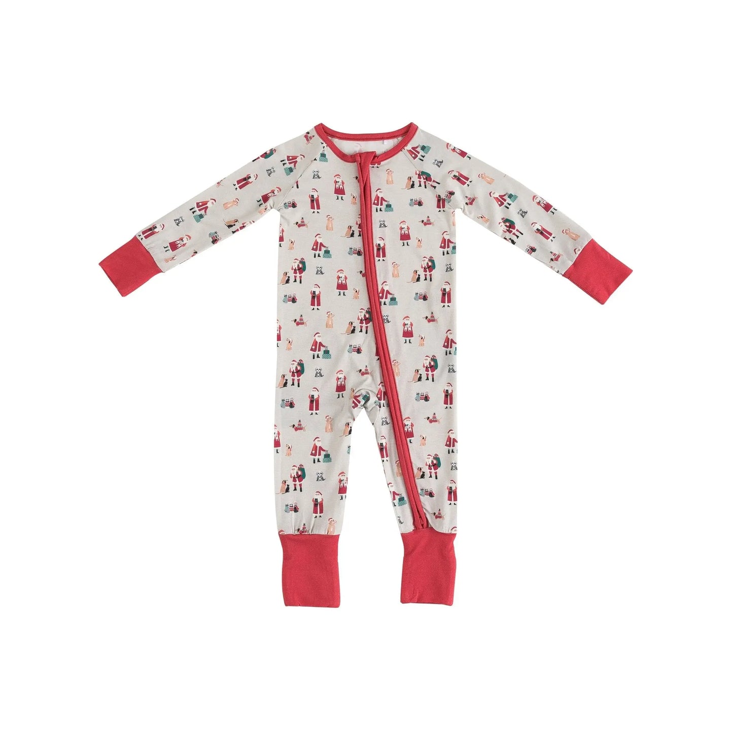 Paws And Claus Convertible Zip Footies 12-18M Bamboo Dreamlet Everetts Place: Online Boutique