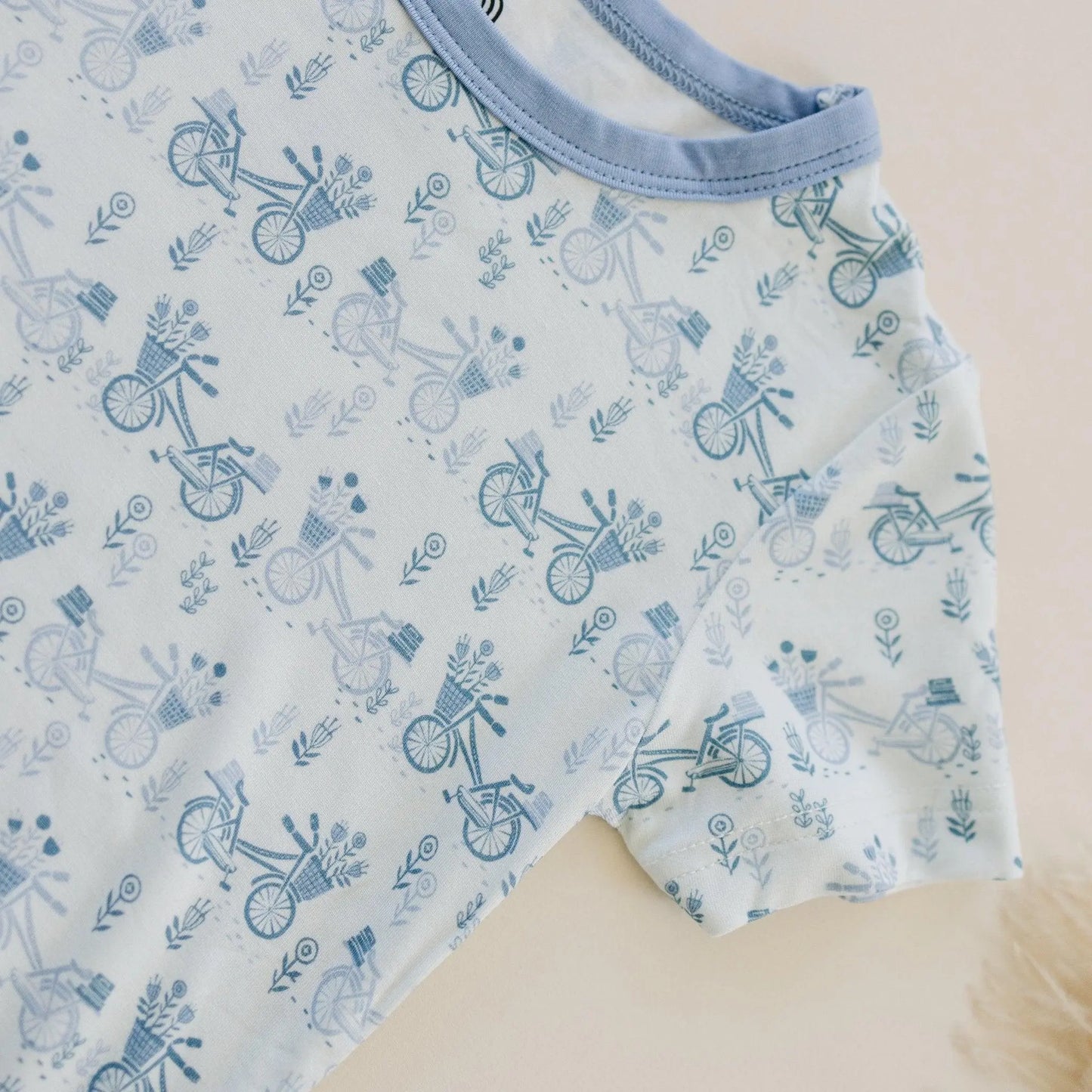 Pedal Around 2Pc Bamboo Pajamas Set For Women Nightwear Little Joy Co. Everetts Place: Online Boutique