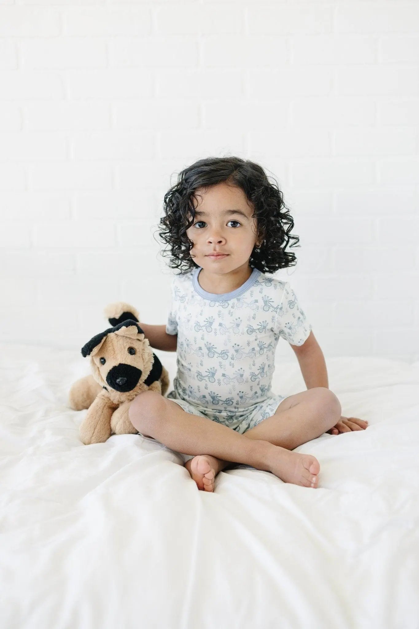 Pedal Around 2Pc Bamboo Pajamas Set For Women Nightwear Little Joy Co. Everetts Place: Online Boutique