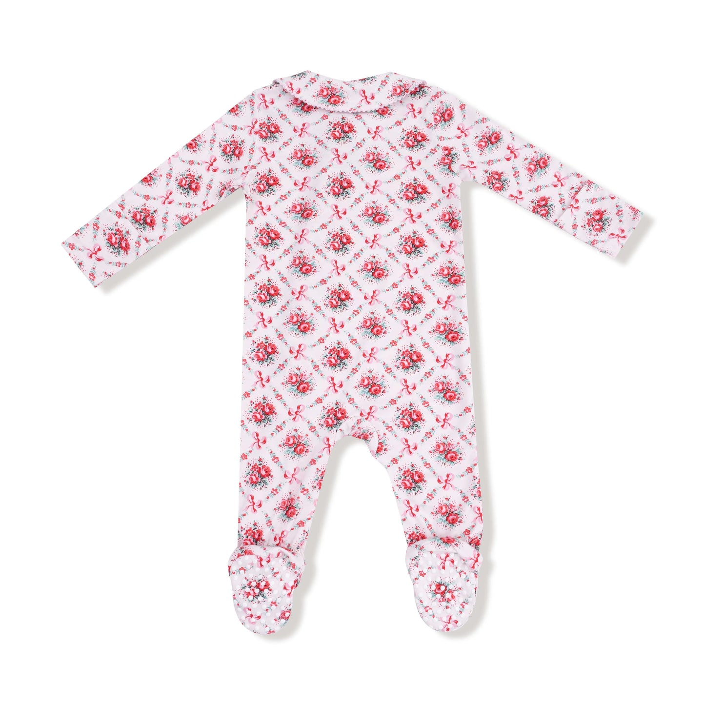 Peter Pan 2 Way Zipper Footie with Collar Baby Comfort Angel Dear Everetts Place: Online Boutique