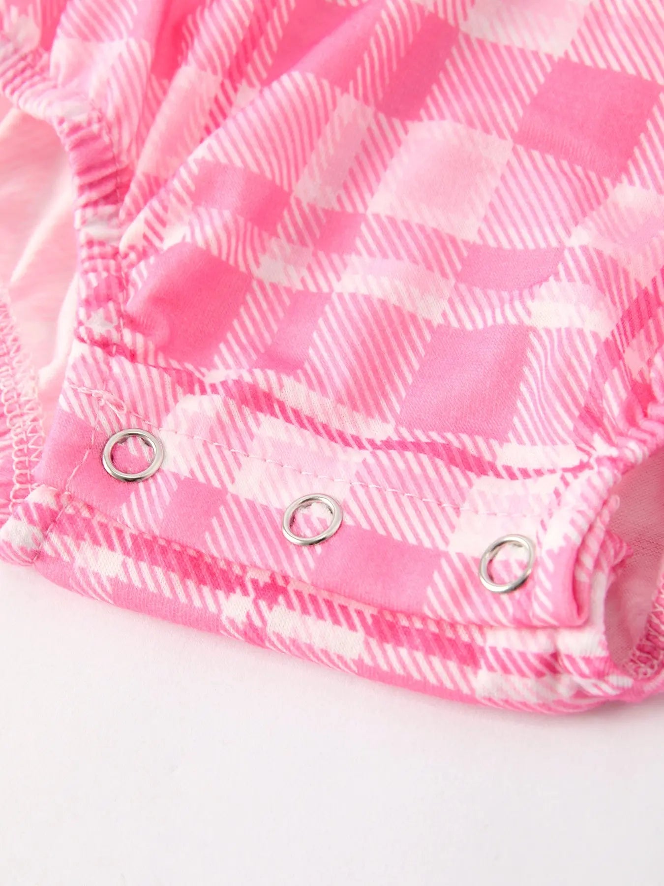 Pink Plaid Smocked Church Christ Bishop Christening Romper Rylee Faith Designs Everetts Place: Online Boutique