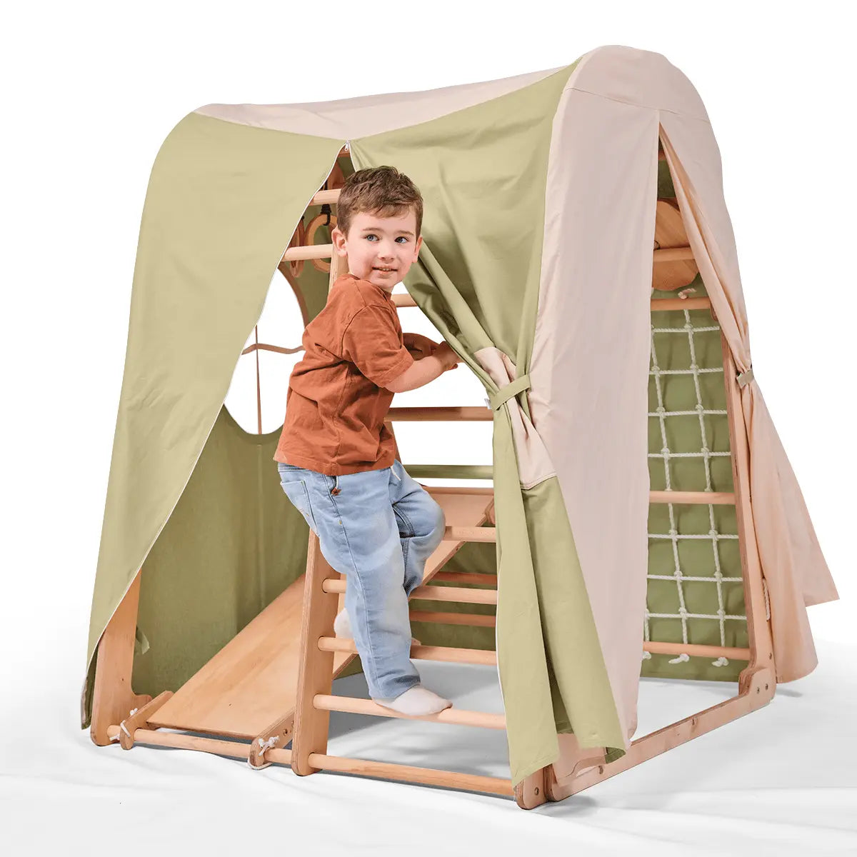 Play Tent Cover For Indoor Wooden Playground Cozy Wigwam For Kids Goodevas Everetts Place: Online Boutique
