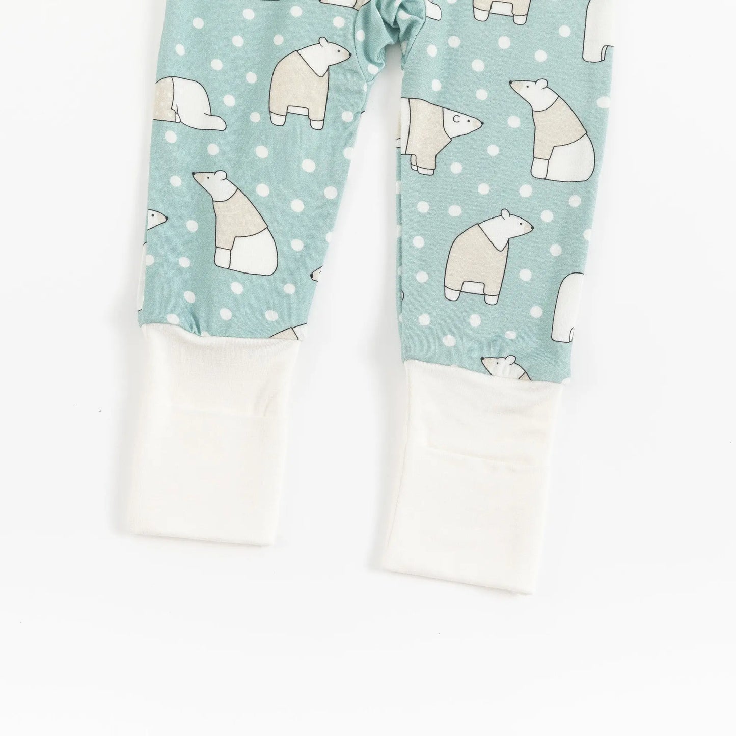 Polar Bears Convertible Zip Footies For Babies Dreamlet Dreamlet Everetts Place: Online Boutique