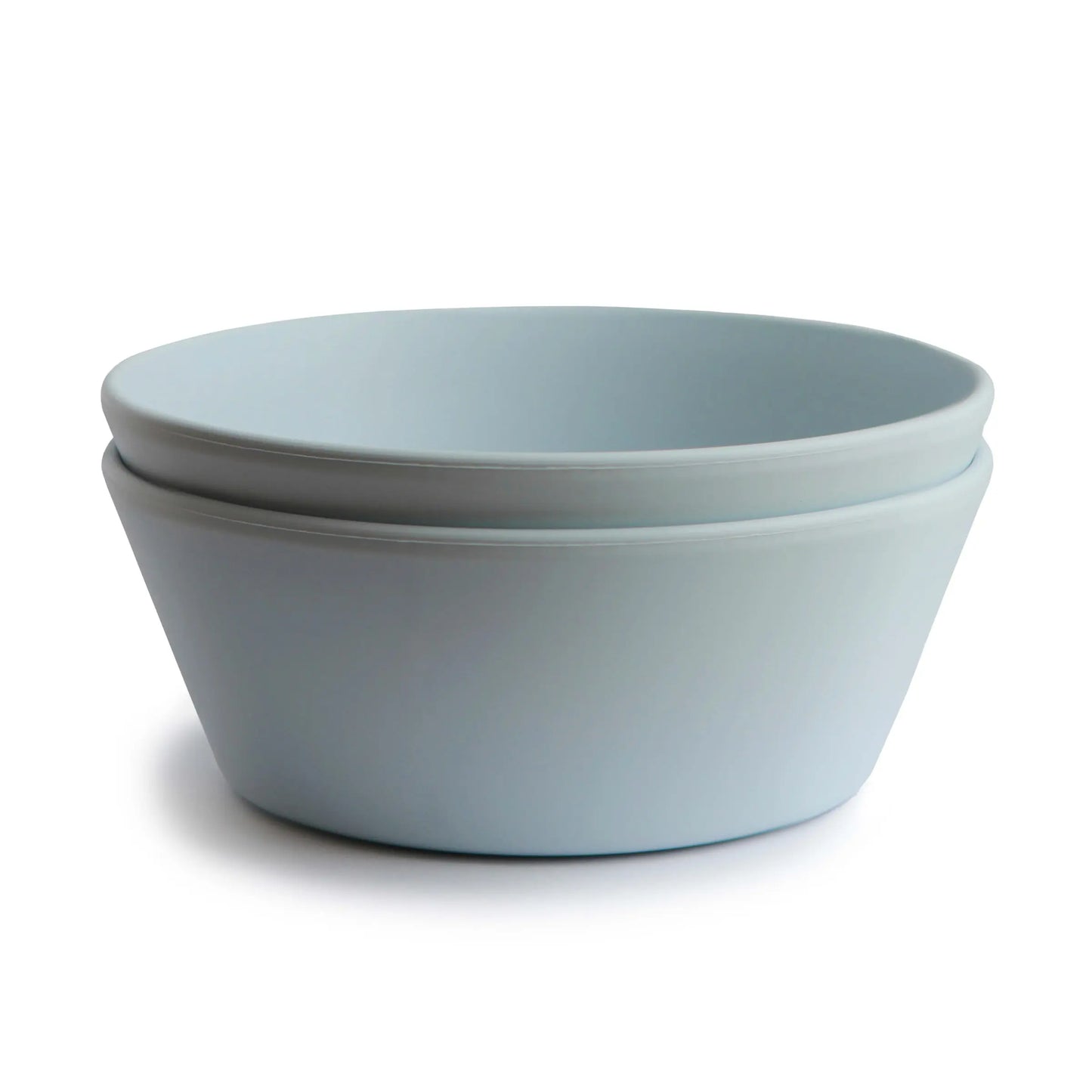 Round Dinnerware Bowl Set BPA Free Plastic Dishwasher Safe Microwave Safe Mushie