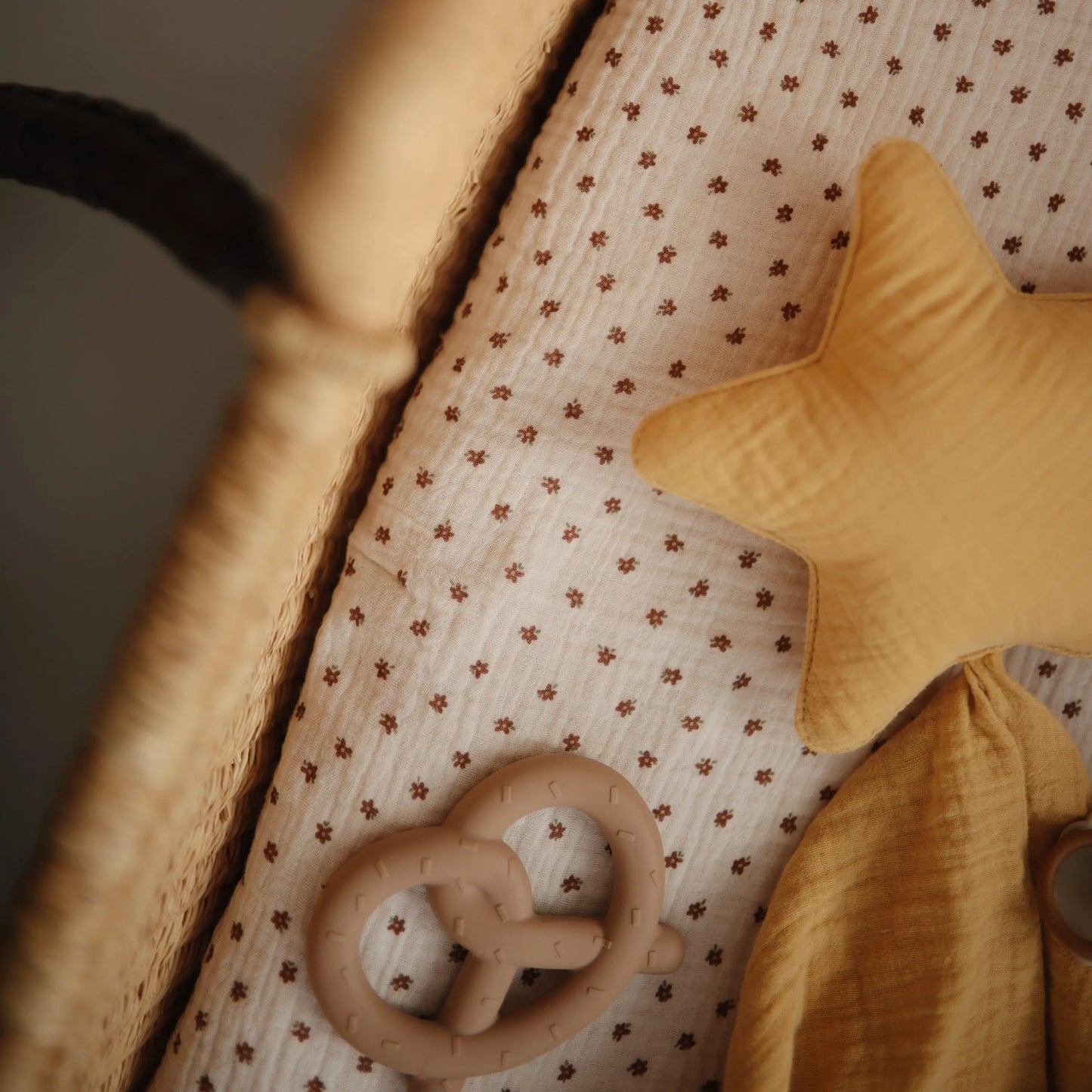 Pretzel Teether for Babies Made from Non-Toxic Food-Grade Silicone Mushie Everetts Place: Online Boutique