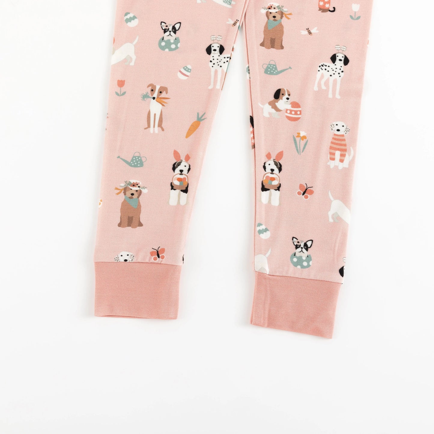 Puppy Egg Hunt (Long Sleeve PJ) - Pink Dreamlet Everetts Place: Online Boutique