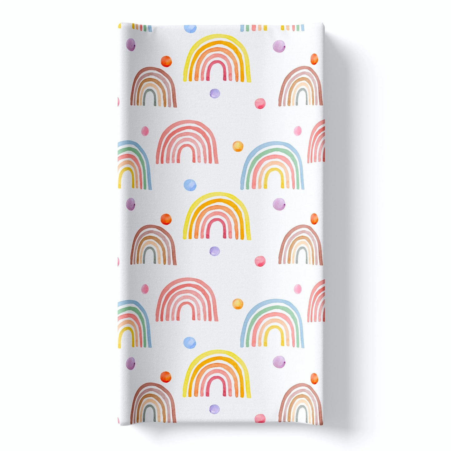 Changing Pad Cover - Rainbow Honey Lemonade