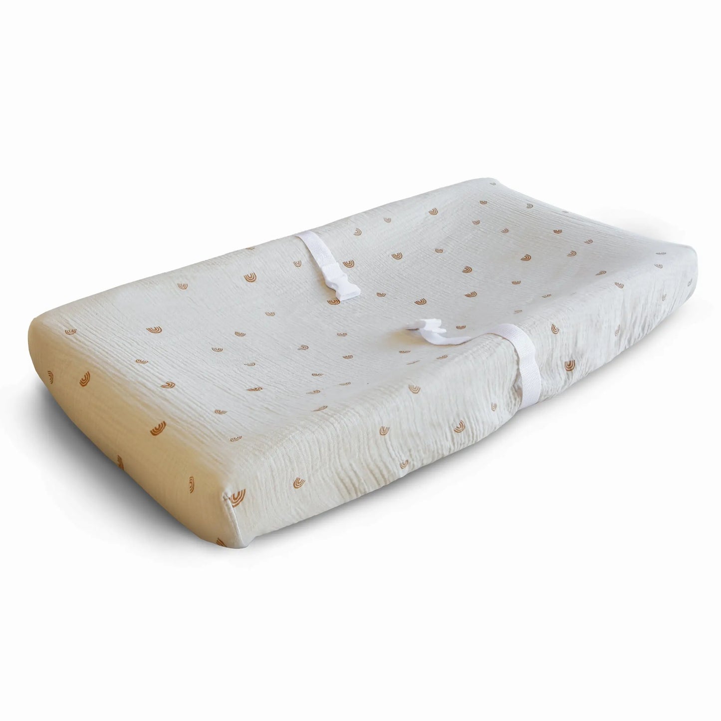 Extra Soft Muslin Changing Pad Cover 100 Percent Cotton Breathable and Cozy Design Mushie