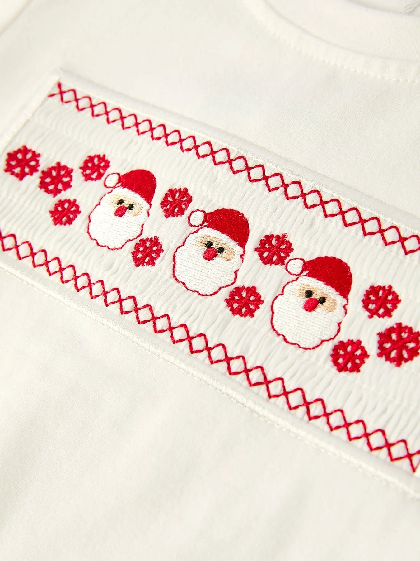 Red Christmas Smocked Embroidery Boys Set Rylee Faith Rylee Faith Designs Everetts Place: Online Boutique