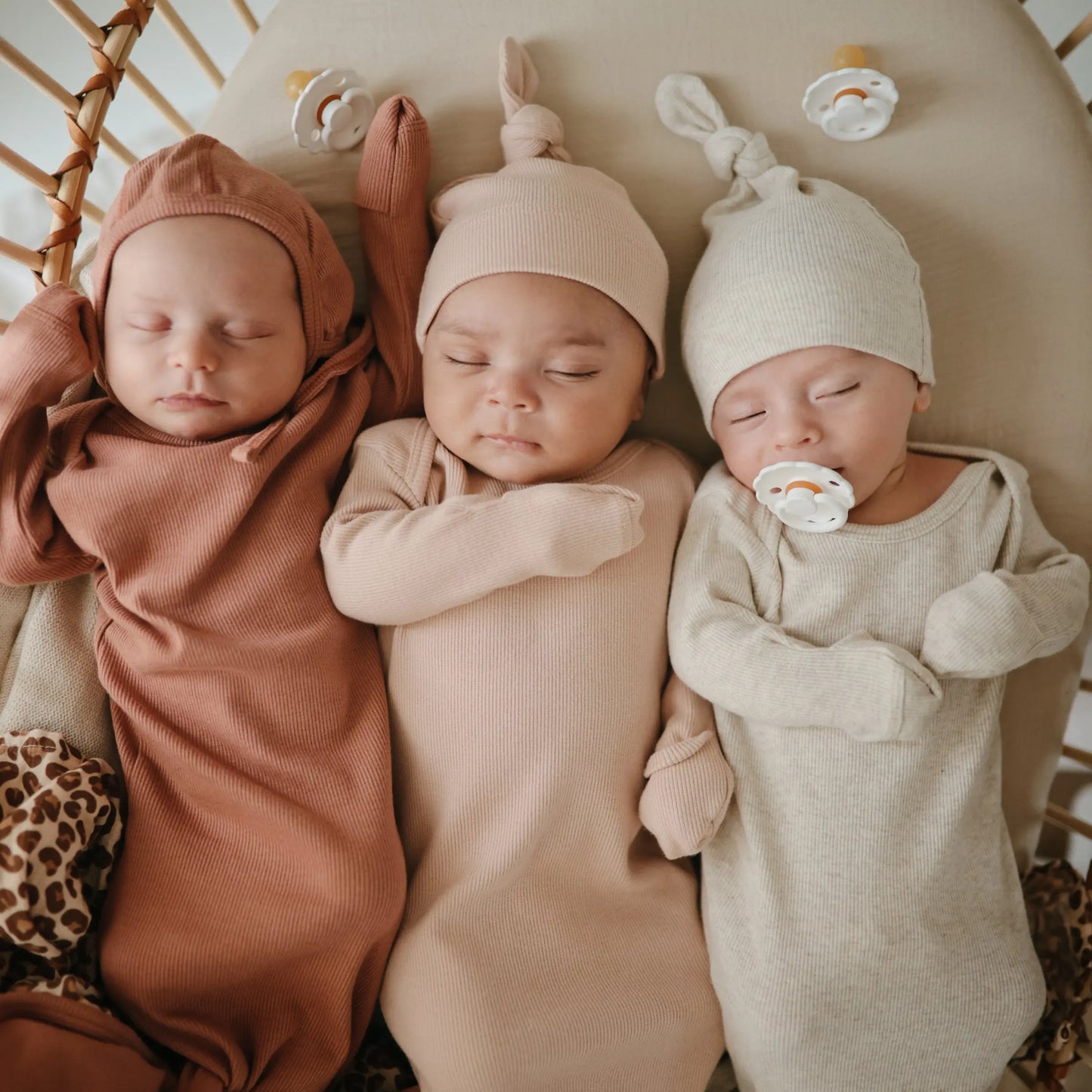 Ribbed Baby Bonnet Made with Organic Cotton for Warmth and Comfort Mushie Everetts Place: Online Boutique