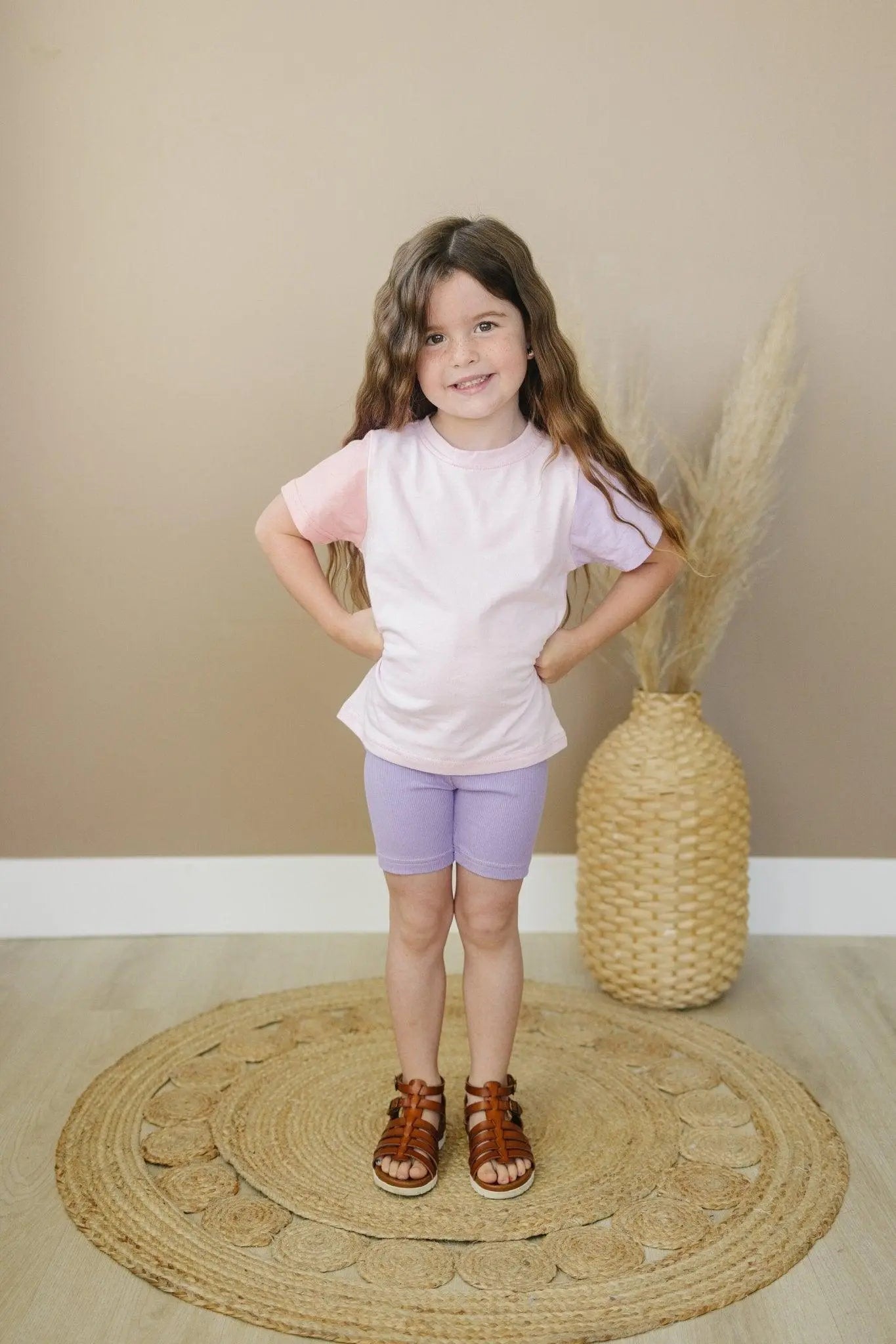 Ribbed Bamboo Bike Shorts for Babies and Toddlers Everyday Little Joy Co. Everetts Place: Online Boutique