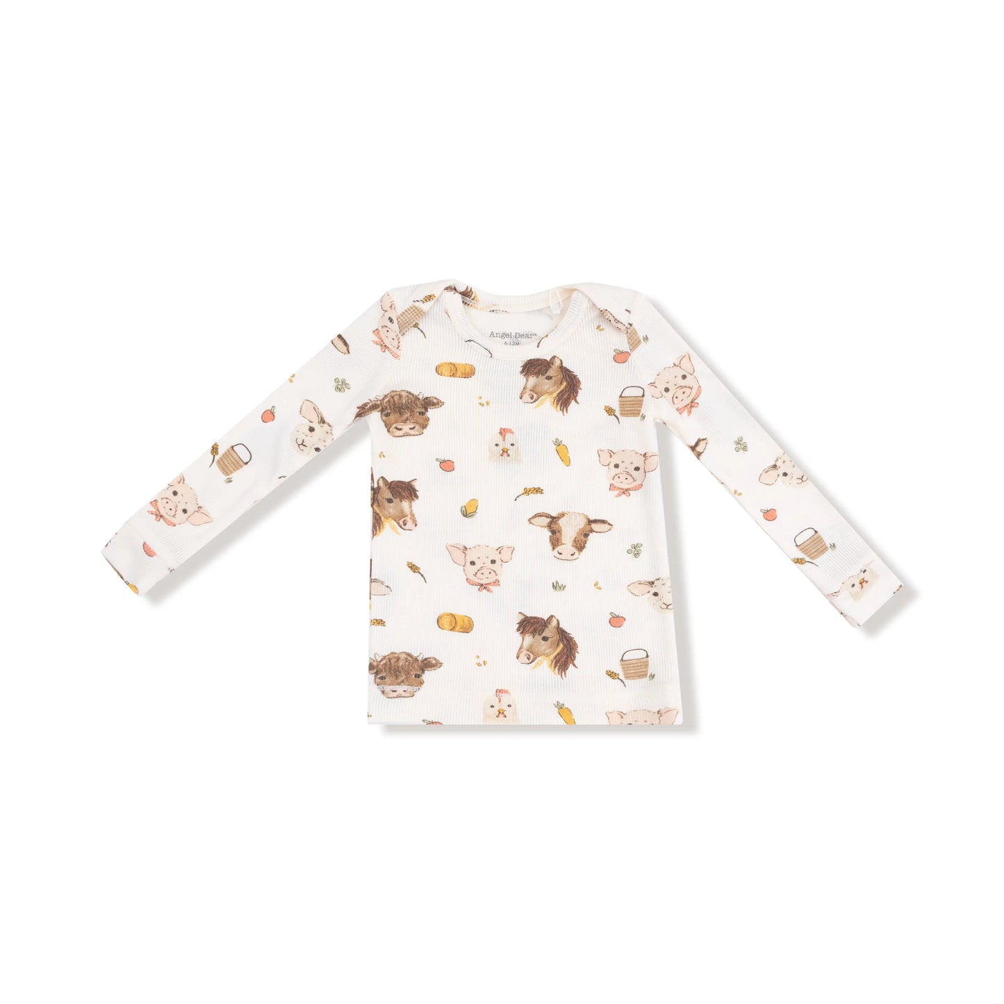 Ribbed Modal Loungewear Set For Kids Soft And Cozy Pajamas Angel Dear Everetts Place: Online Boutique