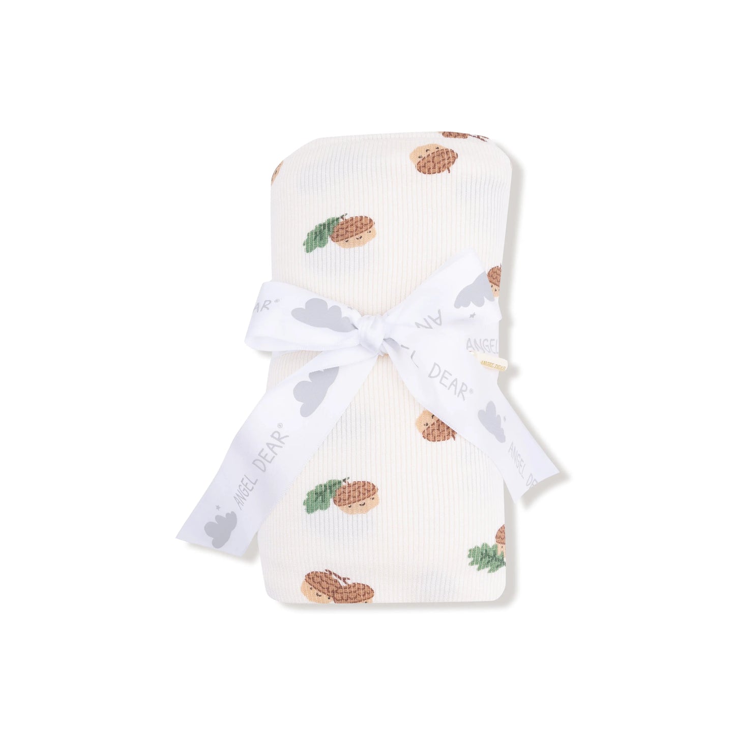 Ribbed Modal Swaddle Blanket 45x45 Inches Angel Dear Angel Dear Everetts Place: Online Boutique
