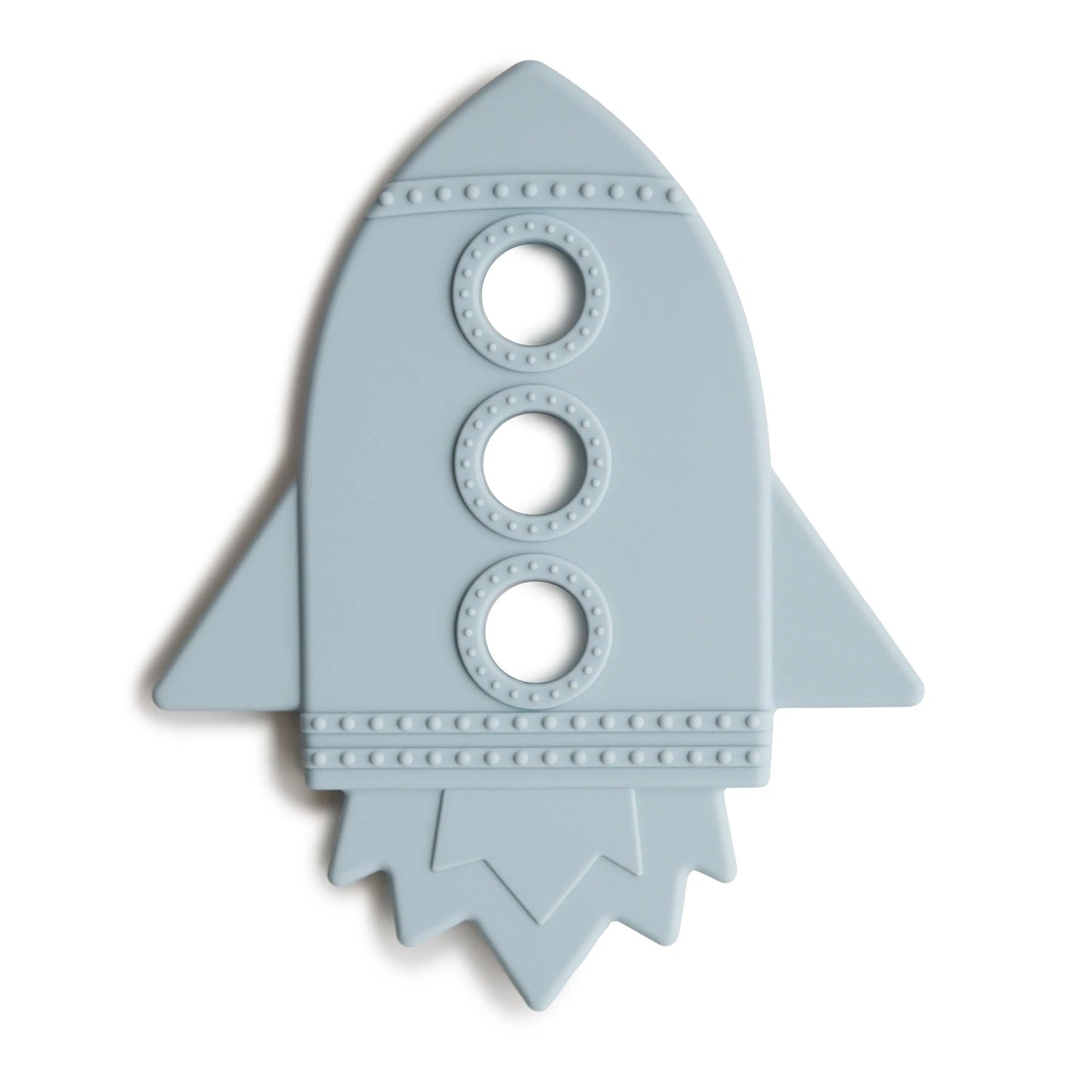 Rocket Teether Made from Non-Toxic Food-Grade Silicone for Baby Gums Mushie