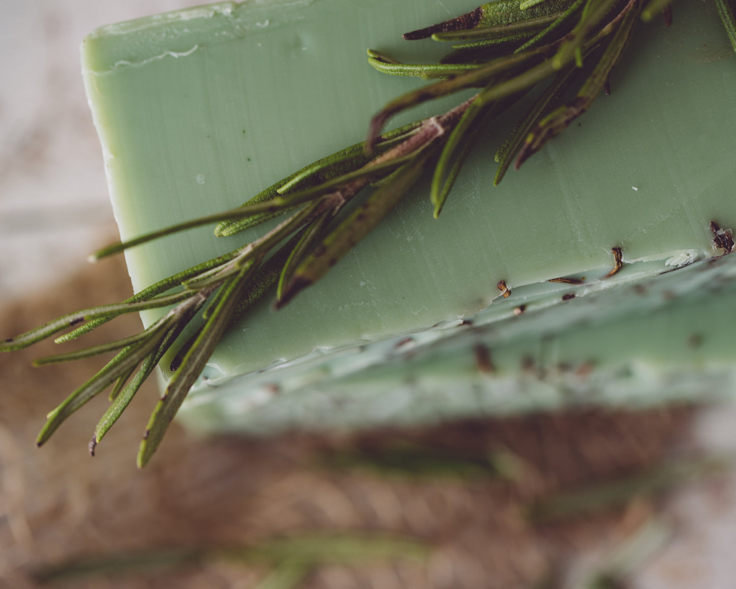 Rosemary Mint Handmade Organic Soap Pure Natural Skin Care Sweet Harvest Farms Everetts Place: Online Boutique