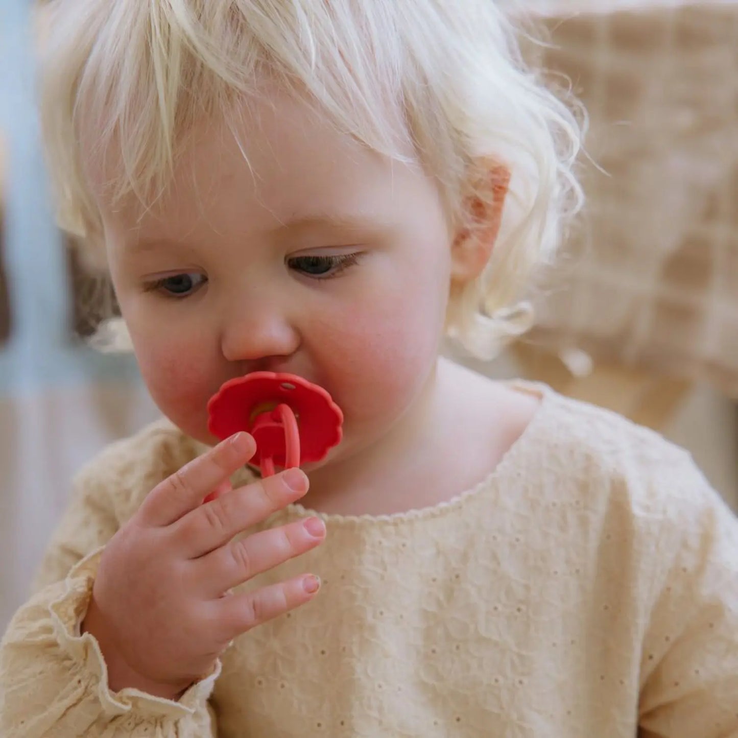FRIGG Natural Rubber Pacifier 4 Pack for Baby Comfort and Safety Mushie