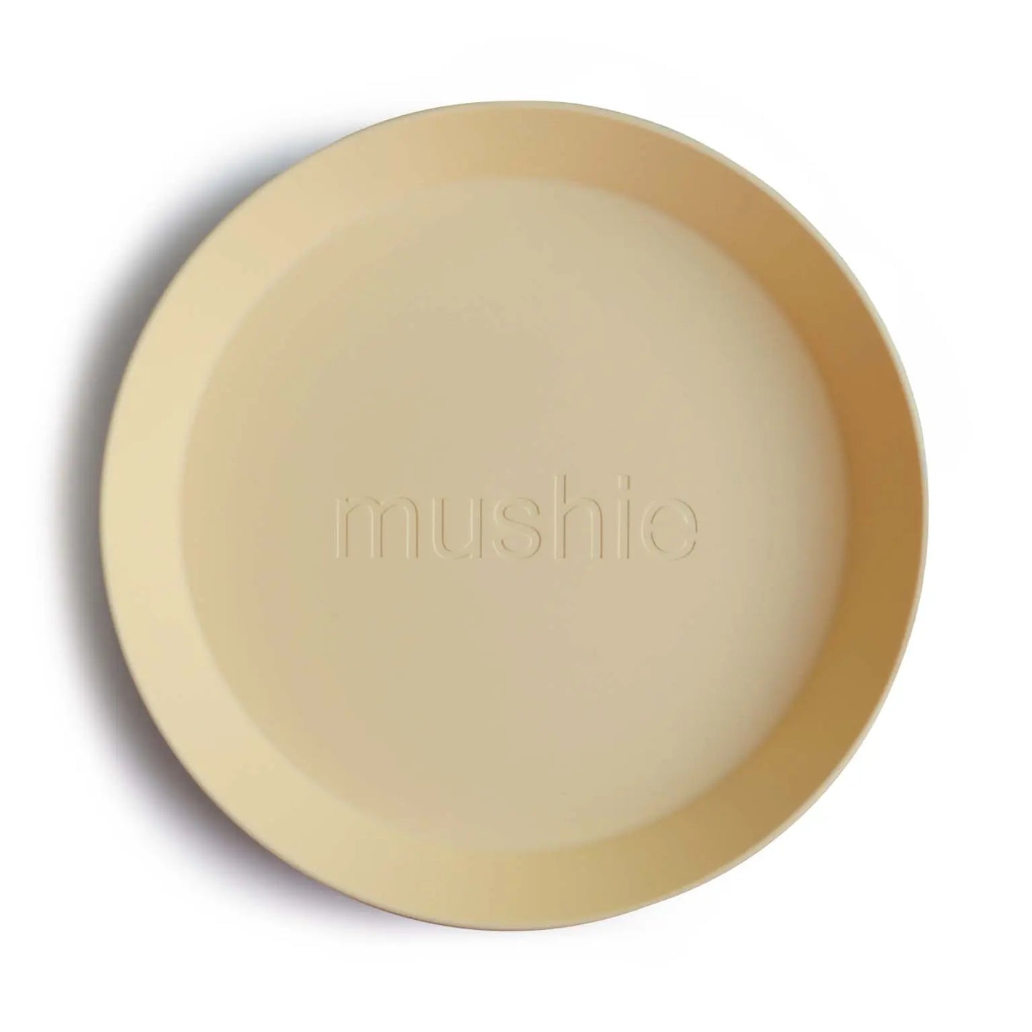 Round Dinnerware Plates BPA Free Plastic Set Dishwasher Microwave Safe Mushie Everetts Place: Online Boutique 14.99