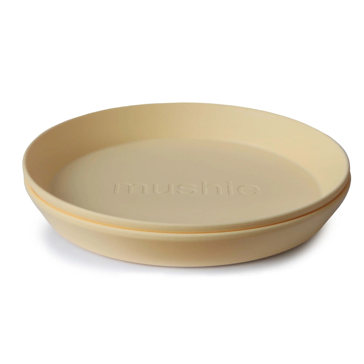 Round Dinnerware Plates BPA Free Plastic Set Dishwasher Microwave Safe Mushie Everetts Place: Online Boutique