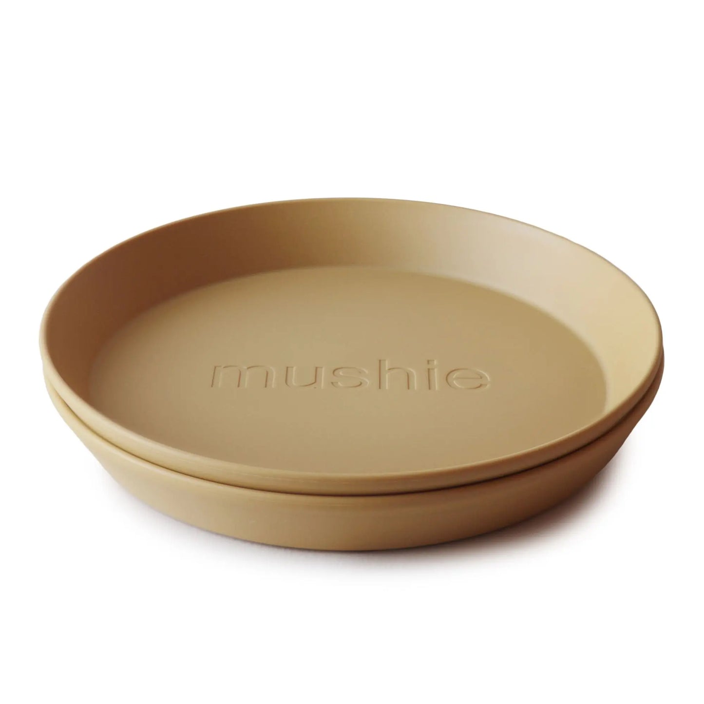 Round Dinnerware Plates BPA Free Plastic Set Dishwasher Microwave Safe Mushie Everetts Place: Online Boutique
